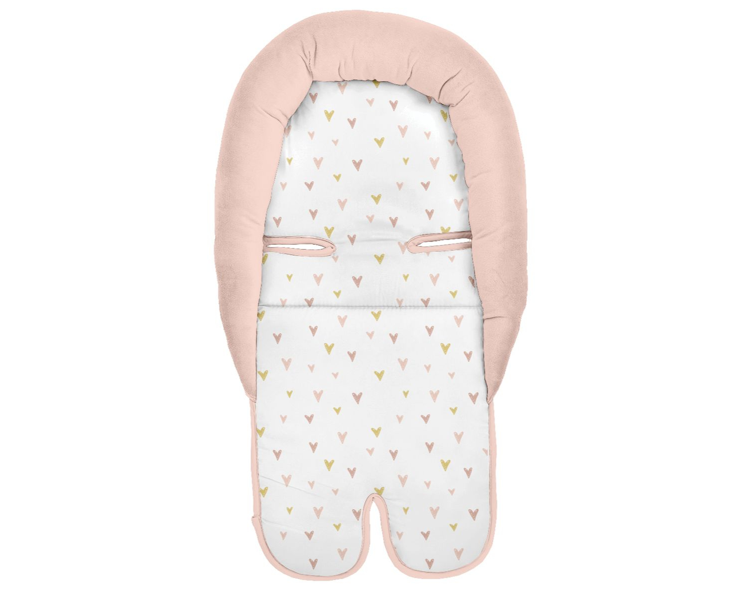 Soporte de espuma viscoelástica para silla de coche Hearts