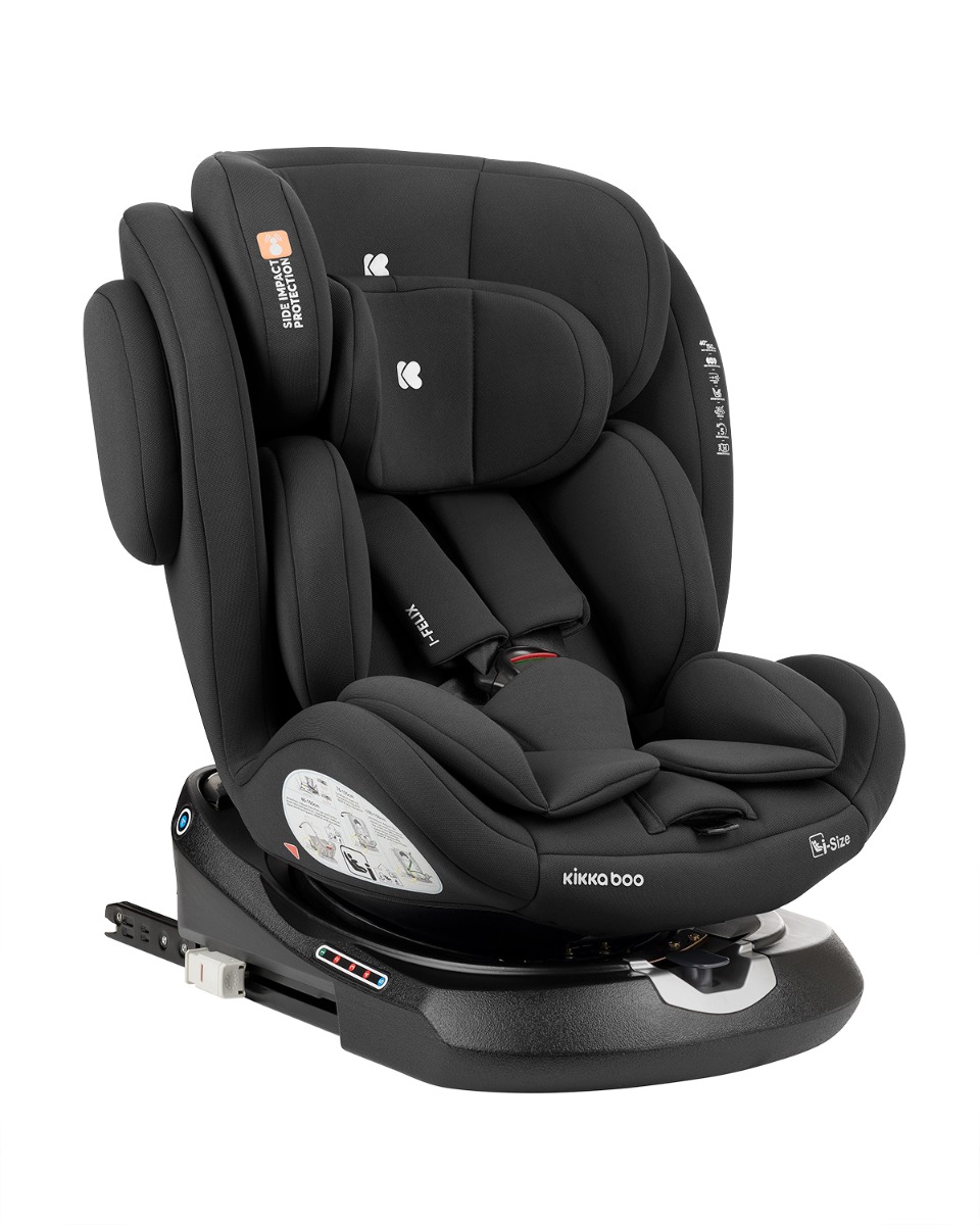 Silla de coche 40-150 cm i-Felix i-SIZE Negro