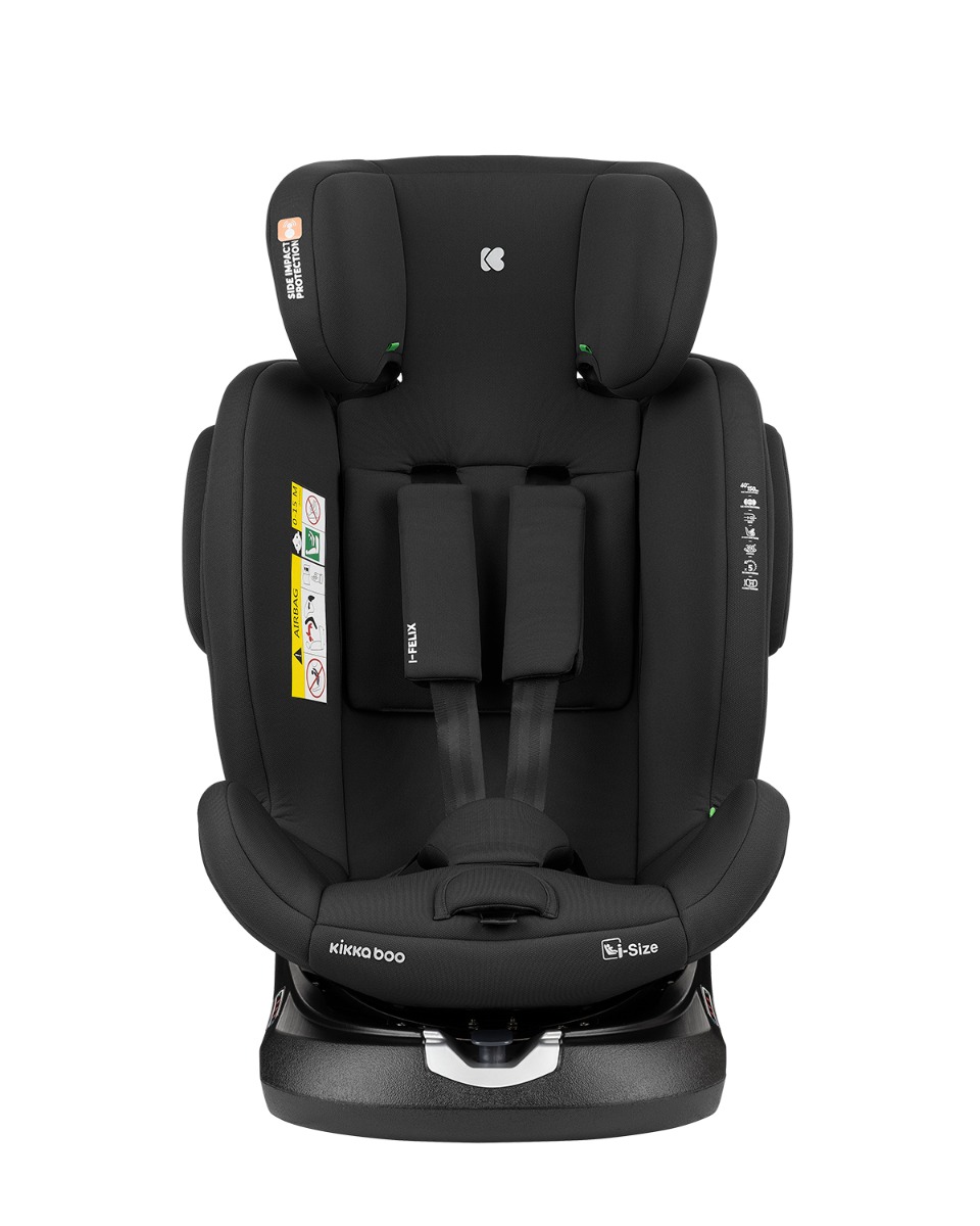 Silla de coche 40-150 cm i-Felix i-SIZE Negro