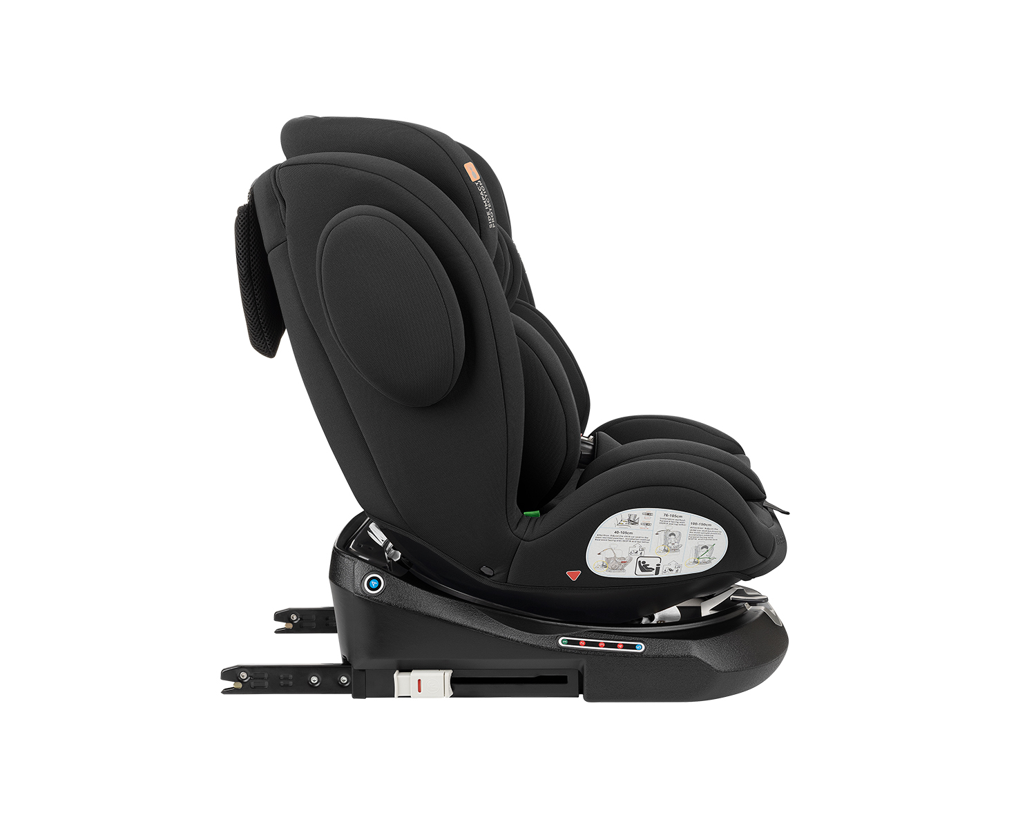 Silla de coche 40-150 cm i-Felix i-SIZE Negro