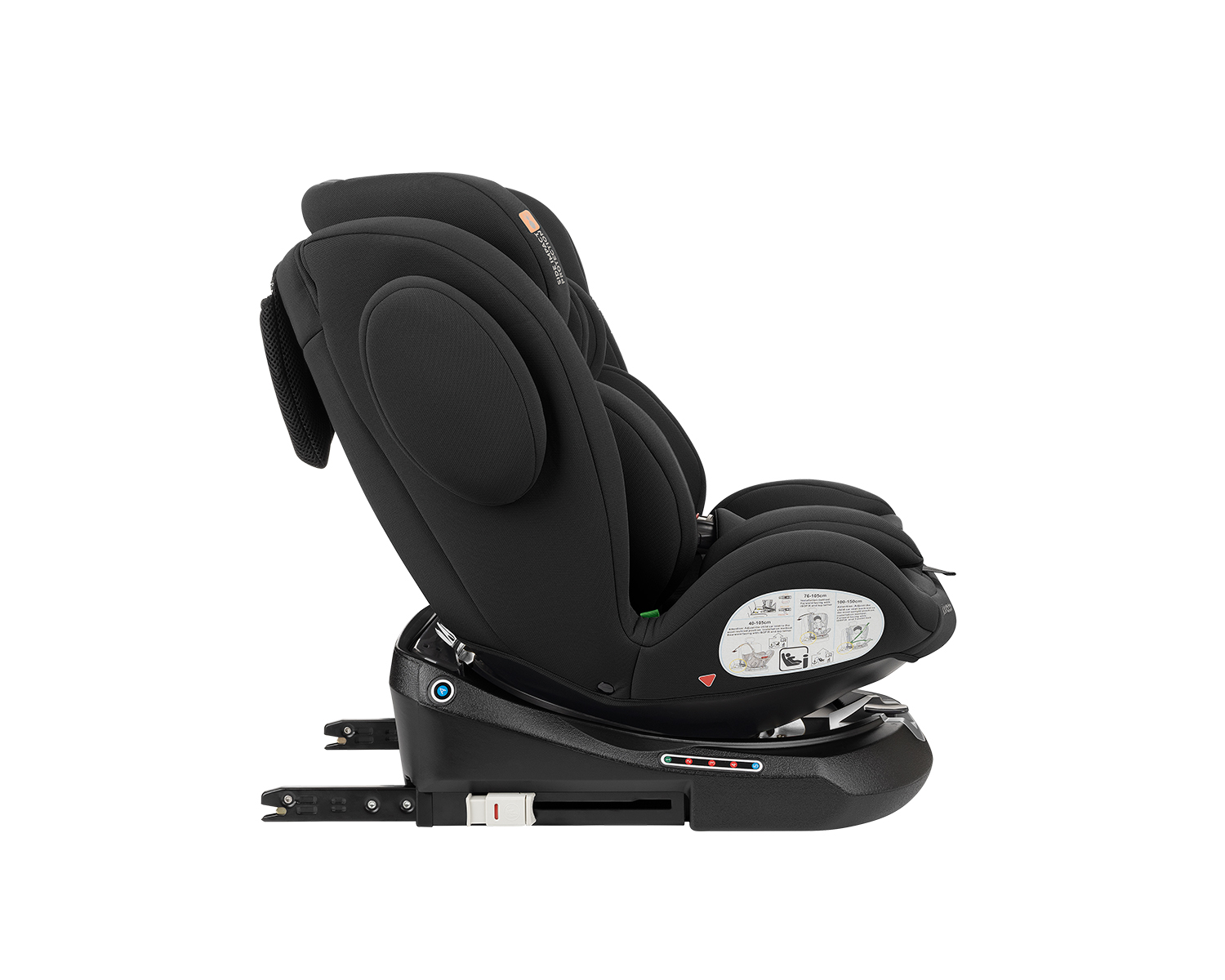 Silla de coche 40-150 cm i-Felix i-SIZE Negro