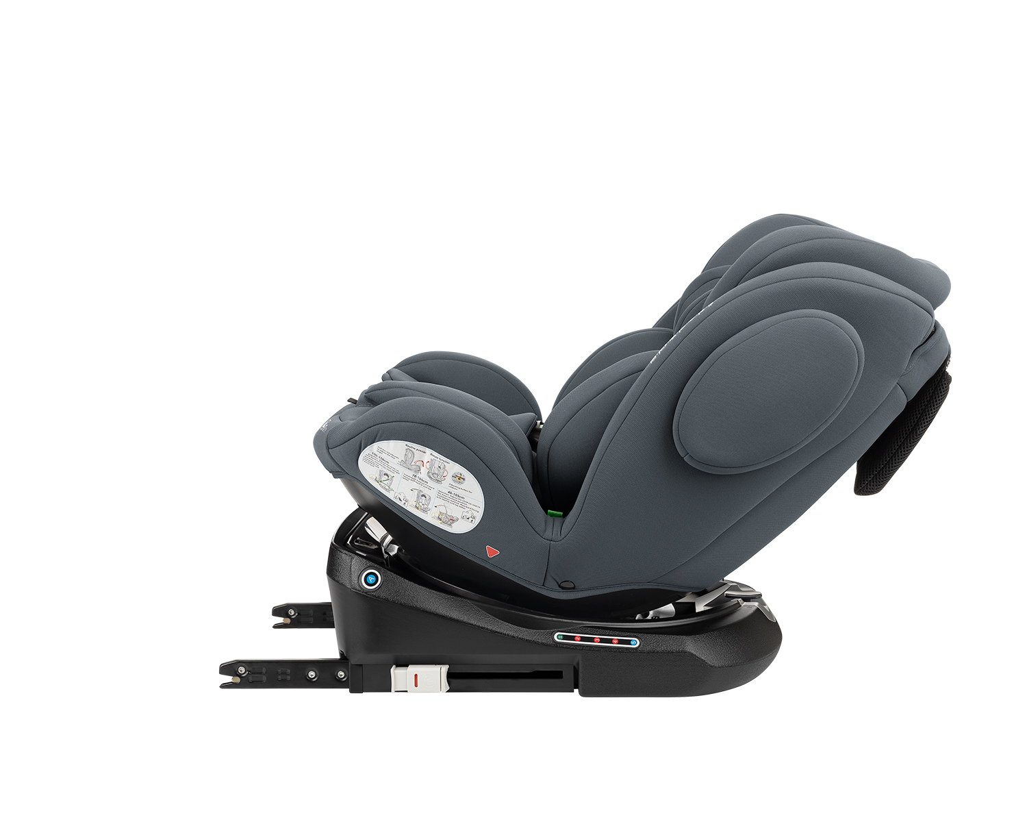 Silla de coche 40-150 cm i-Felix i-SIZE Gris Oscuro