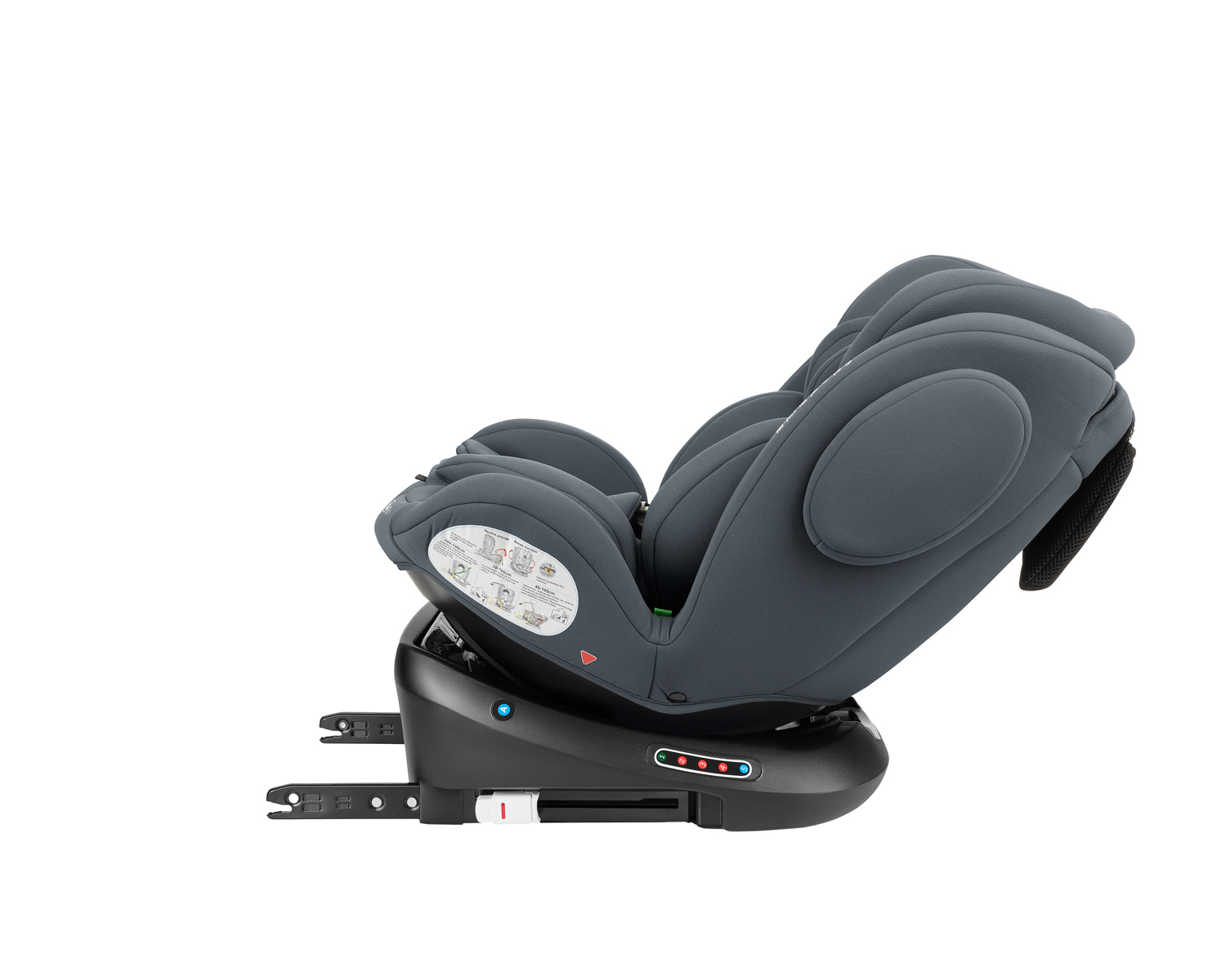 Silla de coche 40-150 cm i-Felix i-SIZE Gris Oscuro