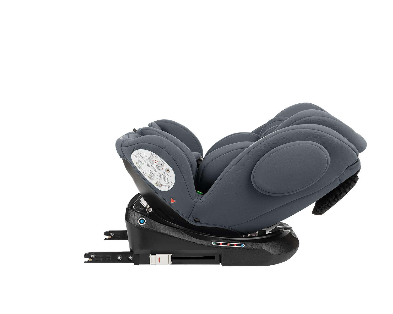 Silla de coche 40-150 cm i-Felix i-SIZE Gris Oscuro