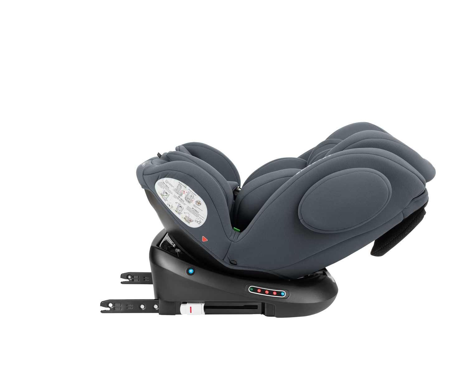 Silla de coche 40-150 cm i-Felix i-SIZE Gris Oscuro