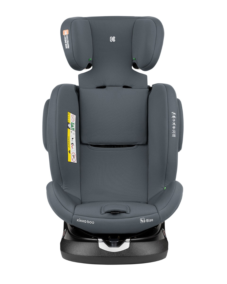 Silla de coche 40-150 cm i-Felix i-SIZE Gris Oscuro
