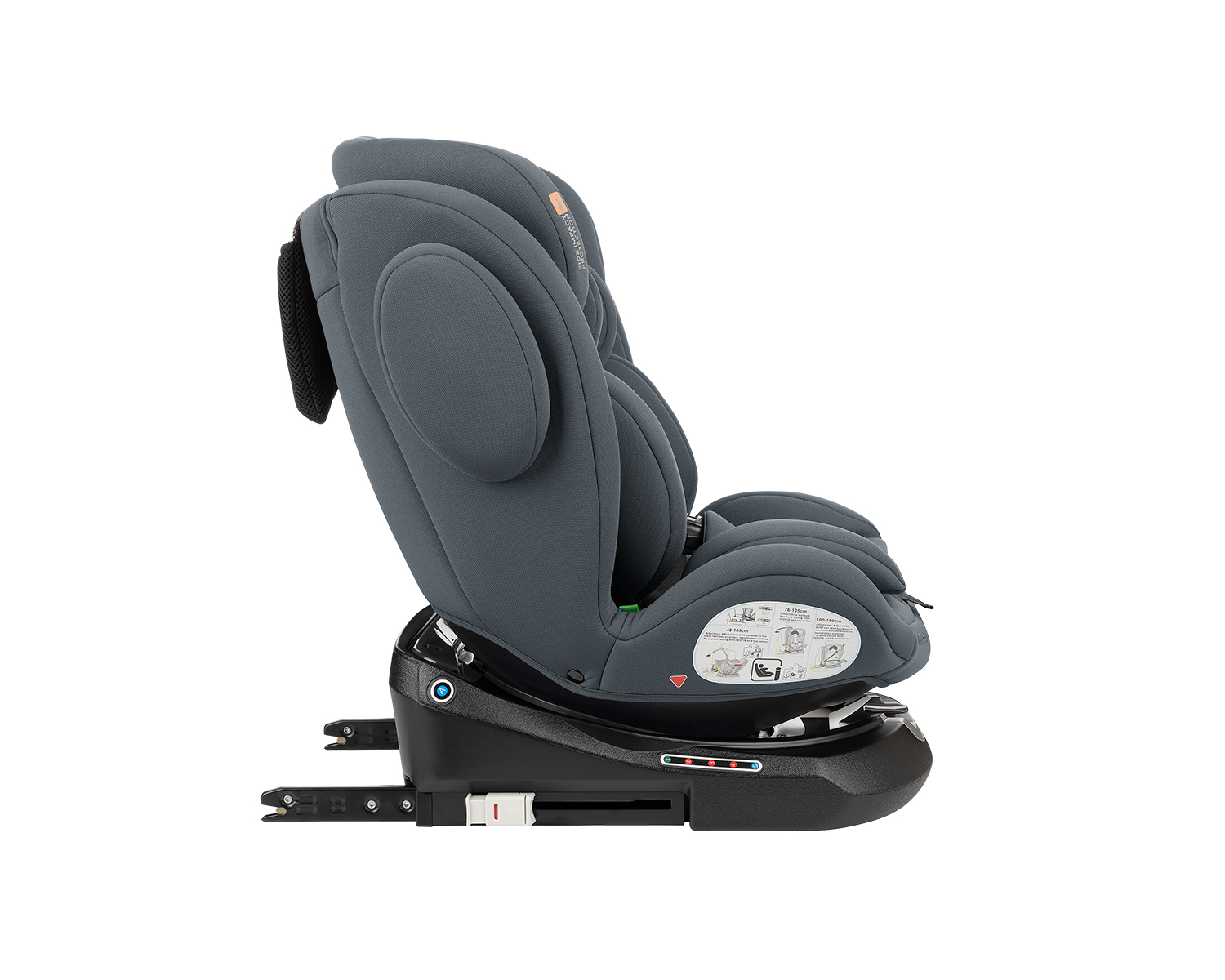 Silla de coche 40-150 cm i-Felix i-SIZE Gris Oscuro