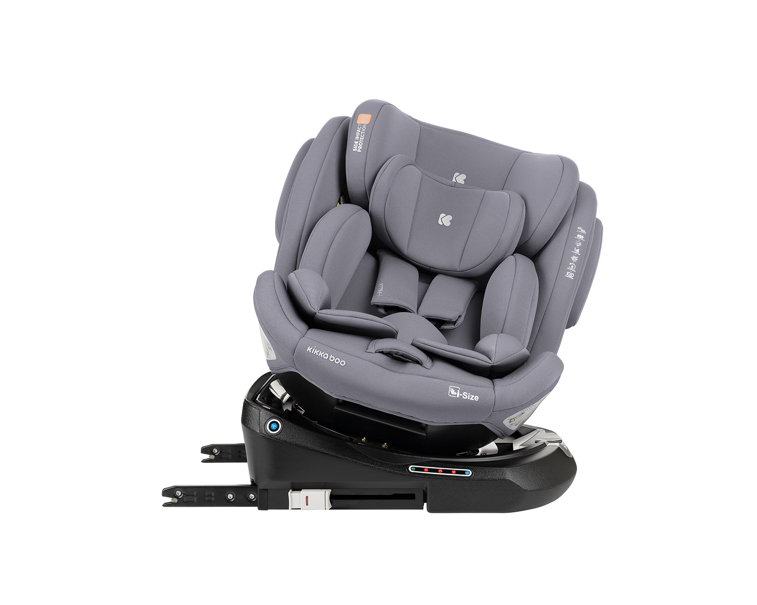 Silla de coche 40-150 cm i-Felix i-SIZE Gris Claro