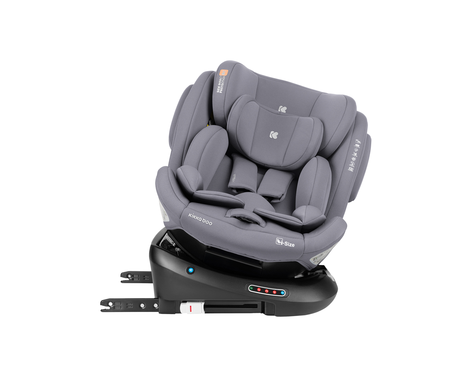 Silla de coche 40-150 cm i-Felix i-SIZE Gris Claro