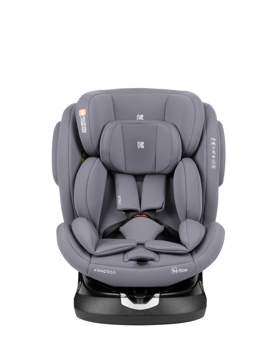 Silla de coche 40-150 cm i-Felix i-SIZE Gris Claro