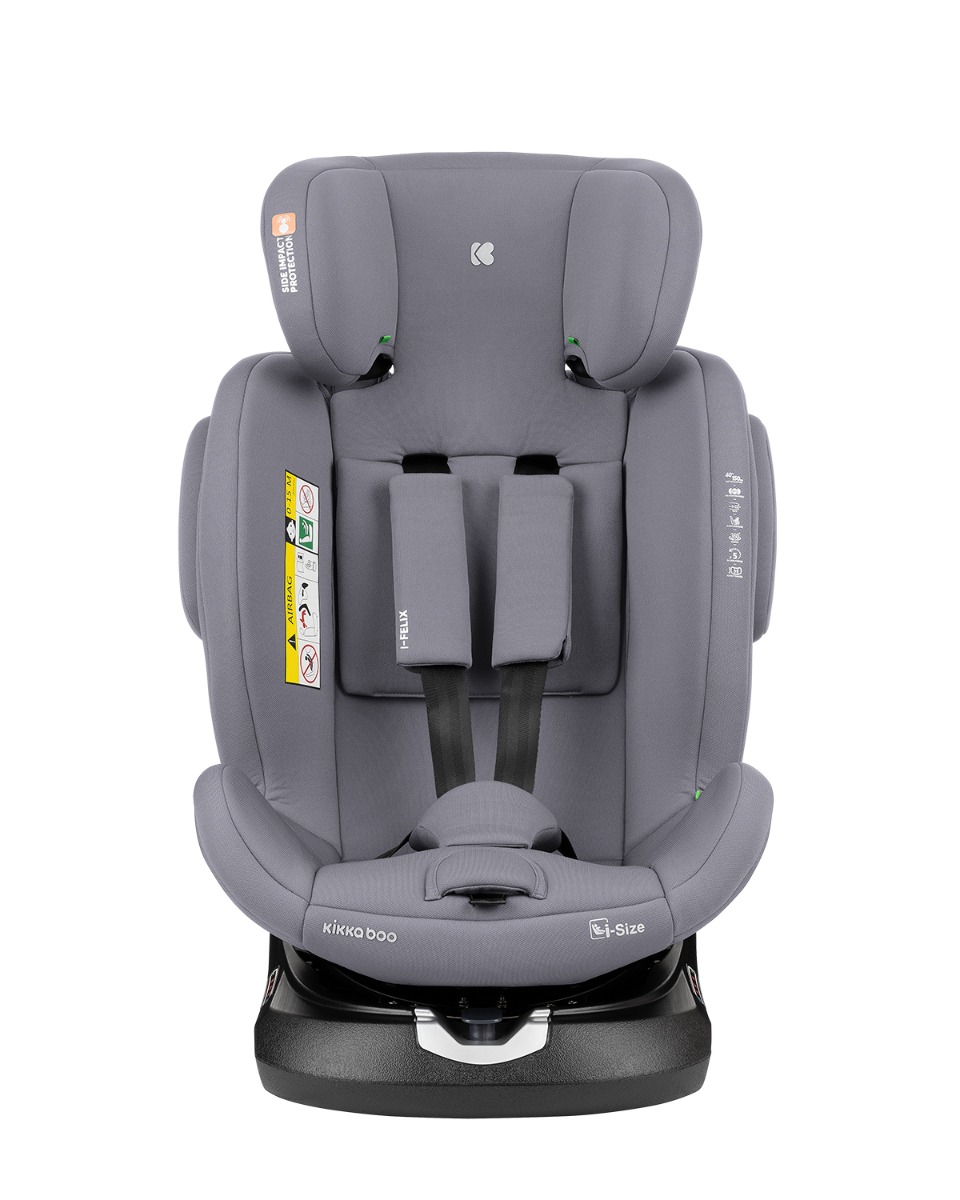 Silla de coche 40-150 cm i-Felix i-SIZE Gris Claro