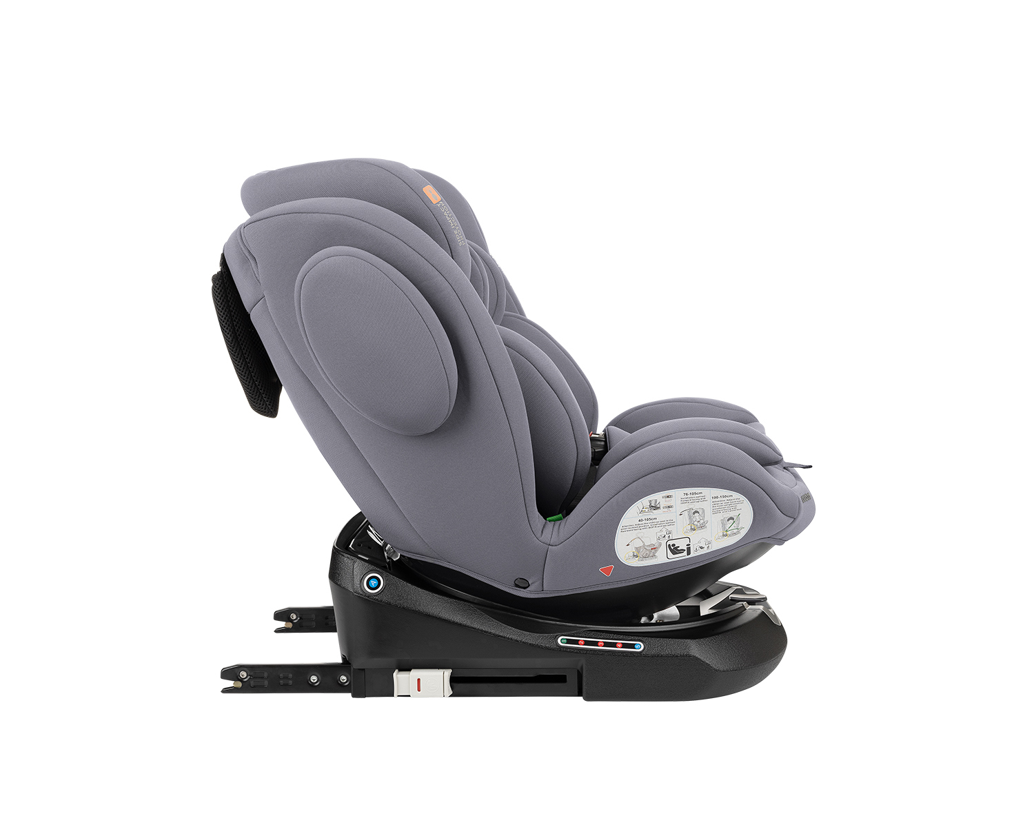 Silla de coche 40-150 cm i-Felix i-SIZE Gris Claro