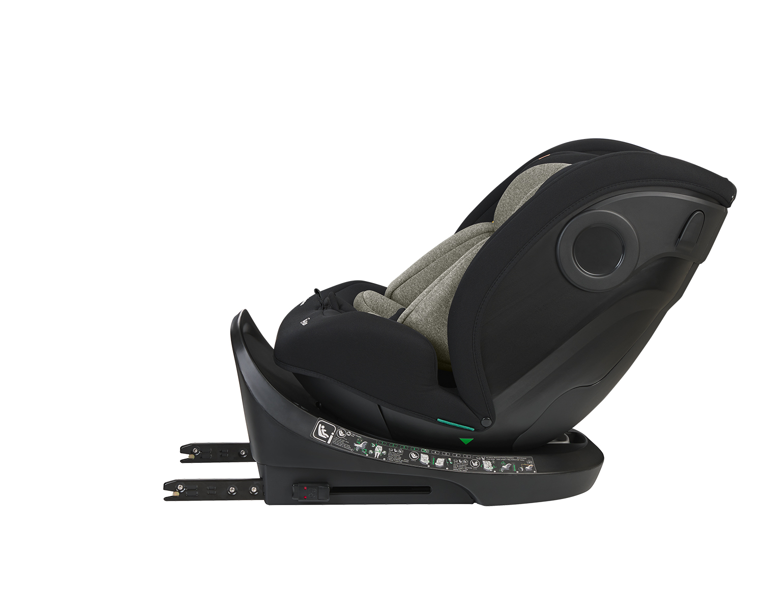 Silla de coche 40-150 cm i-Hike i-SIZE Verde Militar
