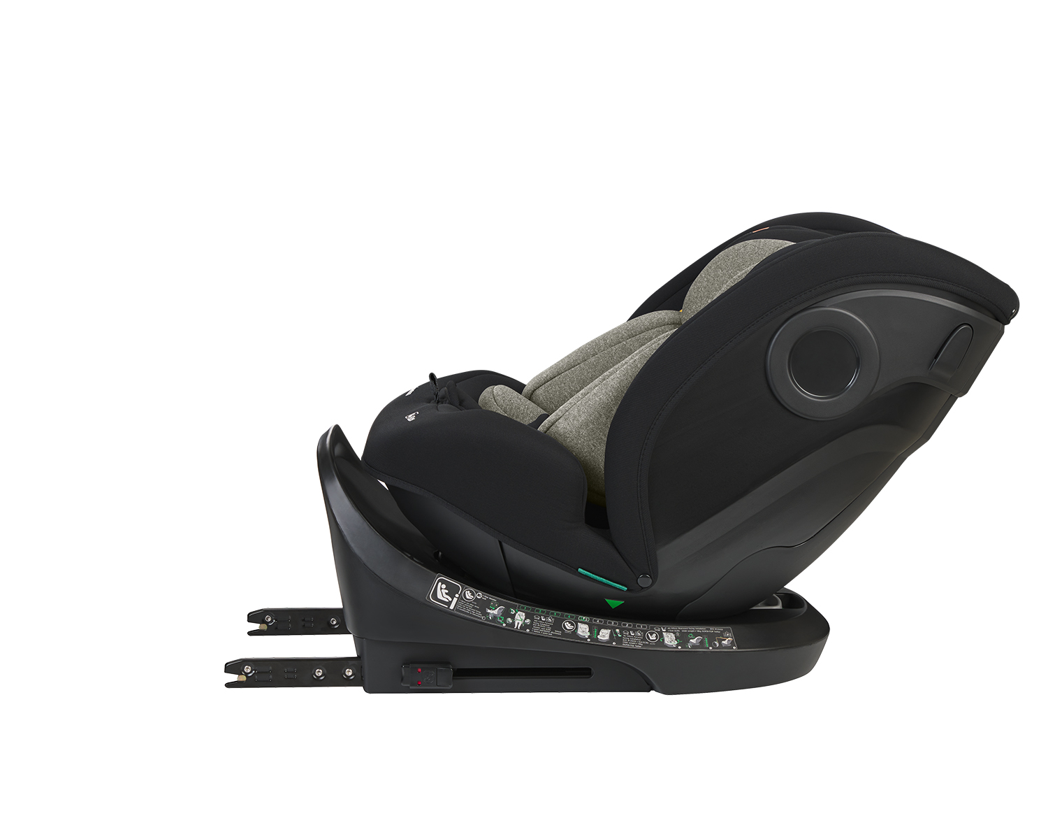 Silla de coche 40-150 cm i-Hike i-SIZE Verde Militar