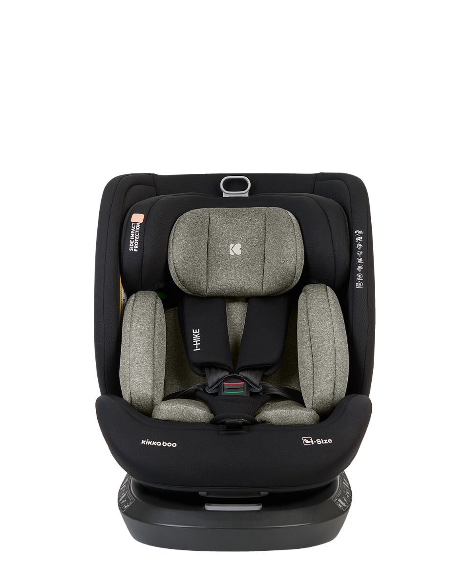 Silla de coche 40-150 cm i-Hike i-SIZE Verde Militar