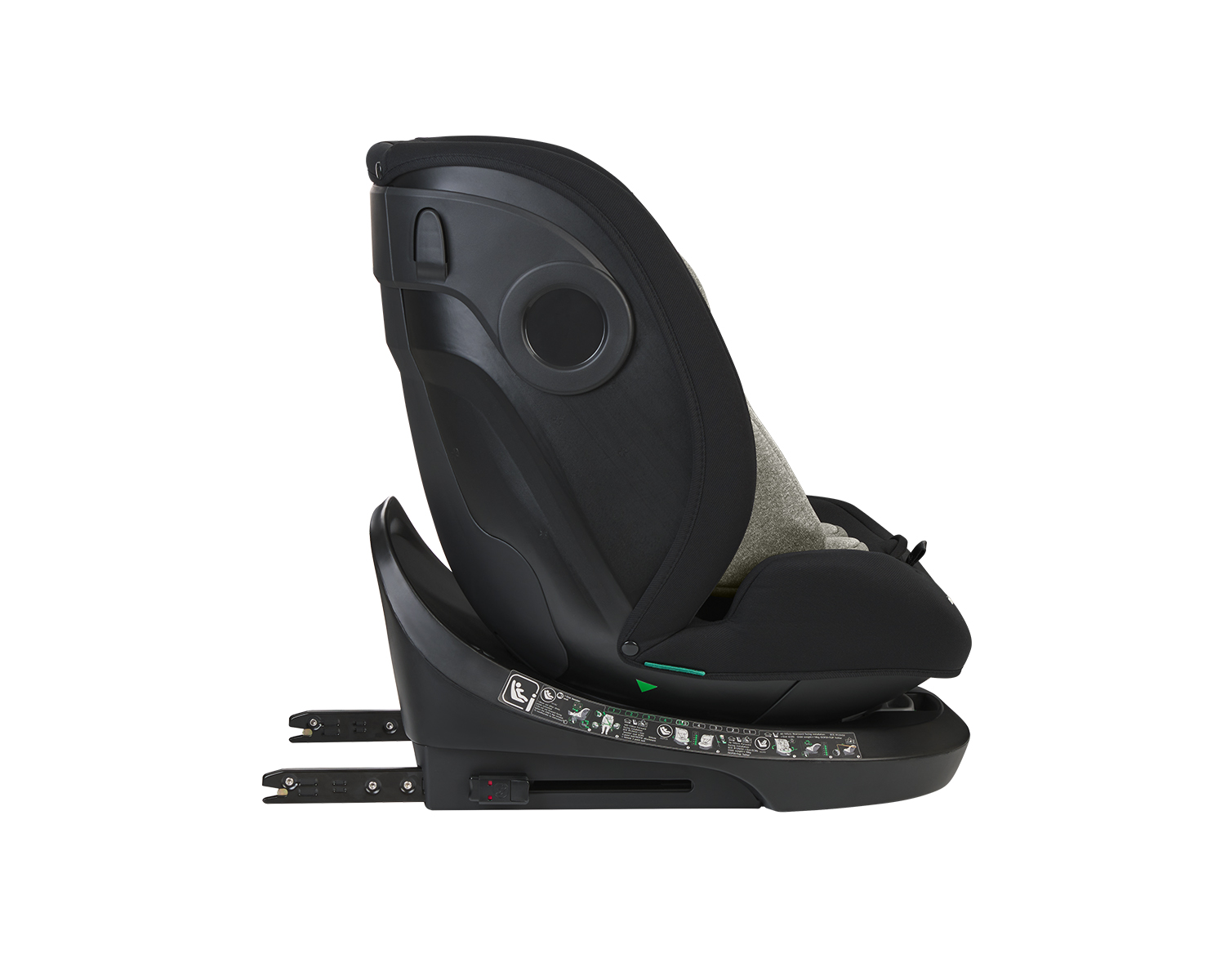 Silla de coche 40-150 cm i-Hike i-SIZE Verde Militar