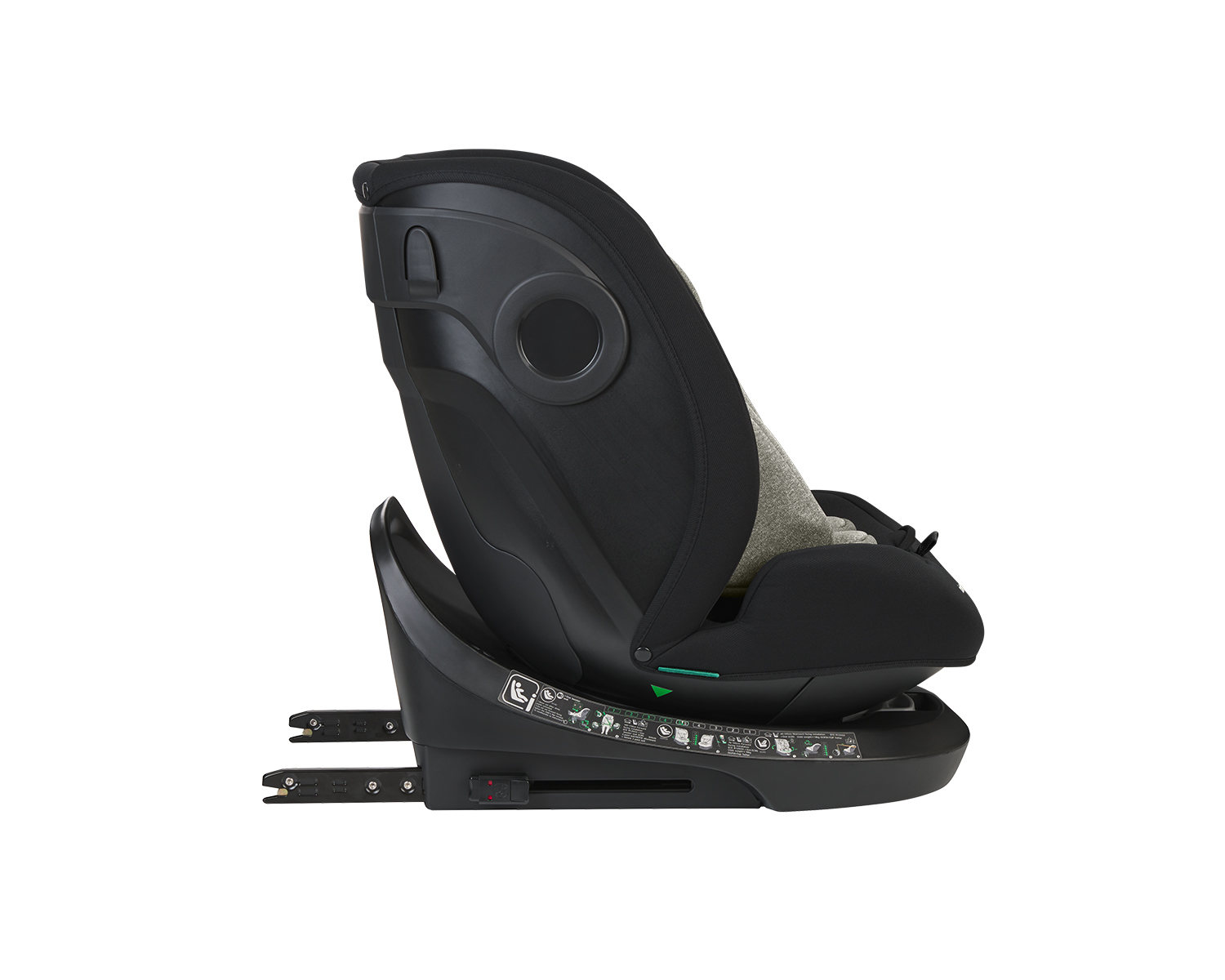 Silla de coche 40-150 cm i-Hike i-SIZE Verde Militar
