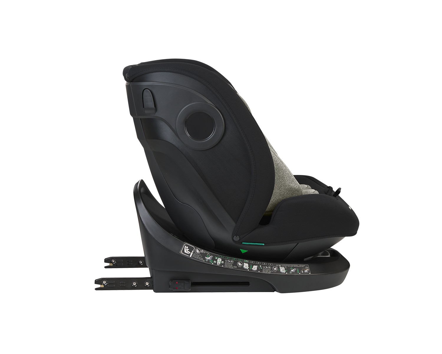 Silla de coche 40-150 cm i-Hike i-SIZE Verde Militar