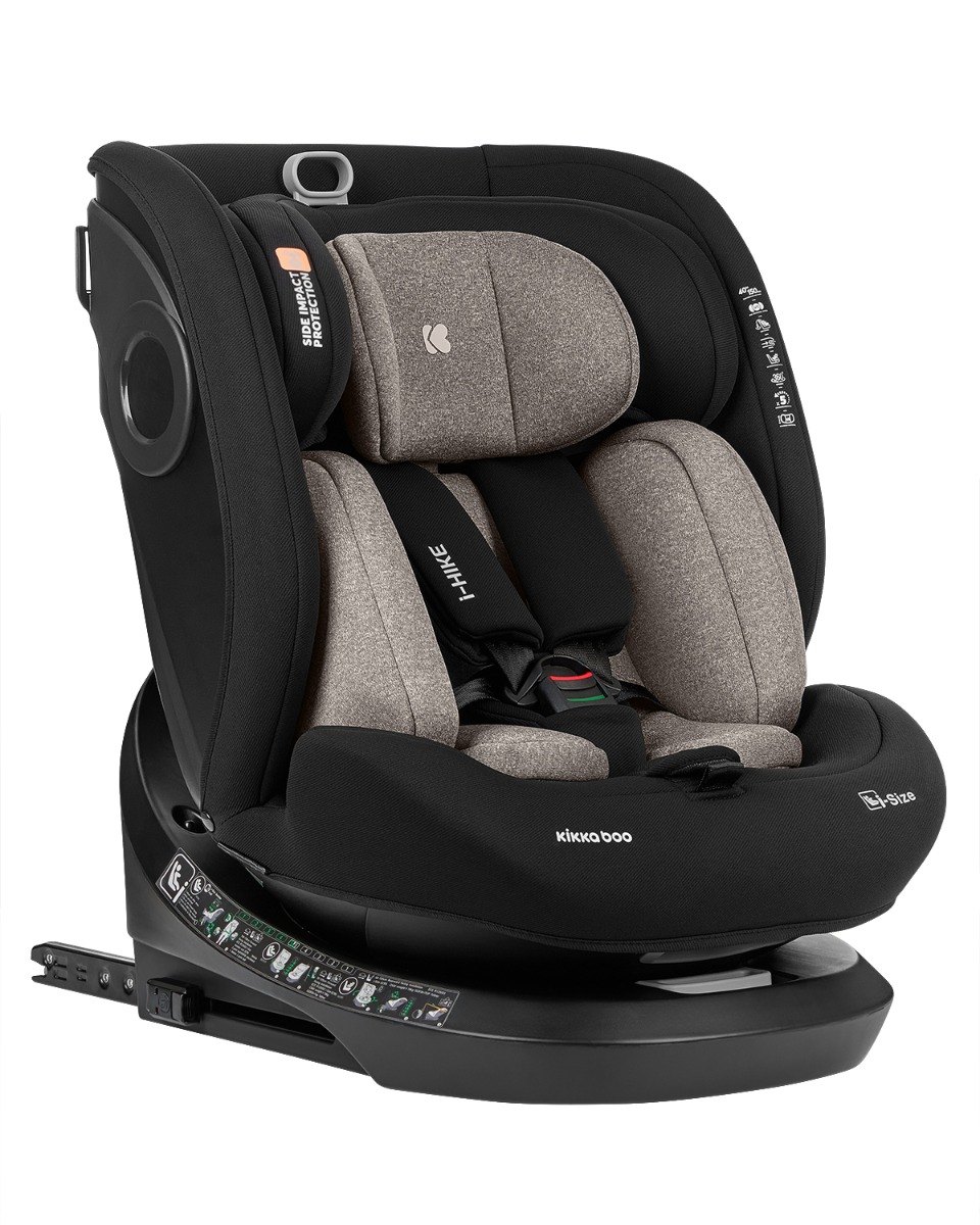 Silla de coche 40-150 cm i-Hike i-SIZE Beige