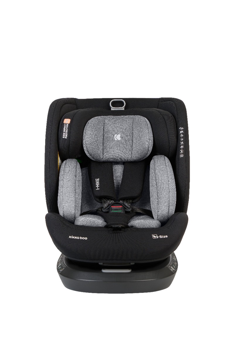 Silla de coche 40-150 cm i-Hike i-SIZE Gris Claro