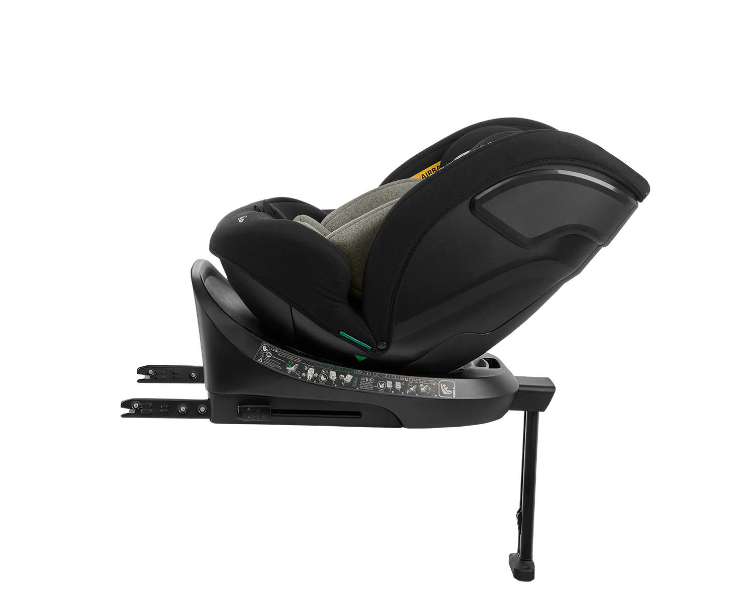 Silla de coche 40-150 cm i-Orbit i-SIZE Verde Militar