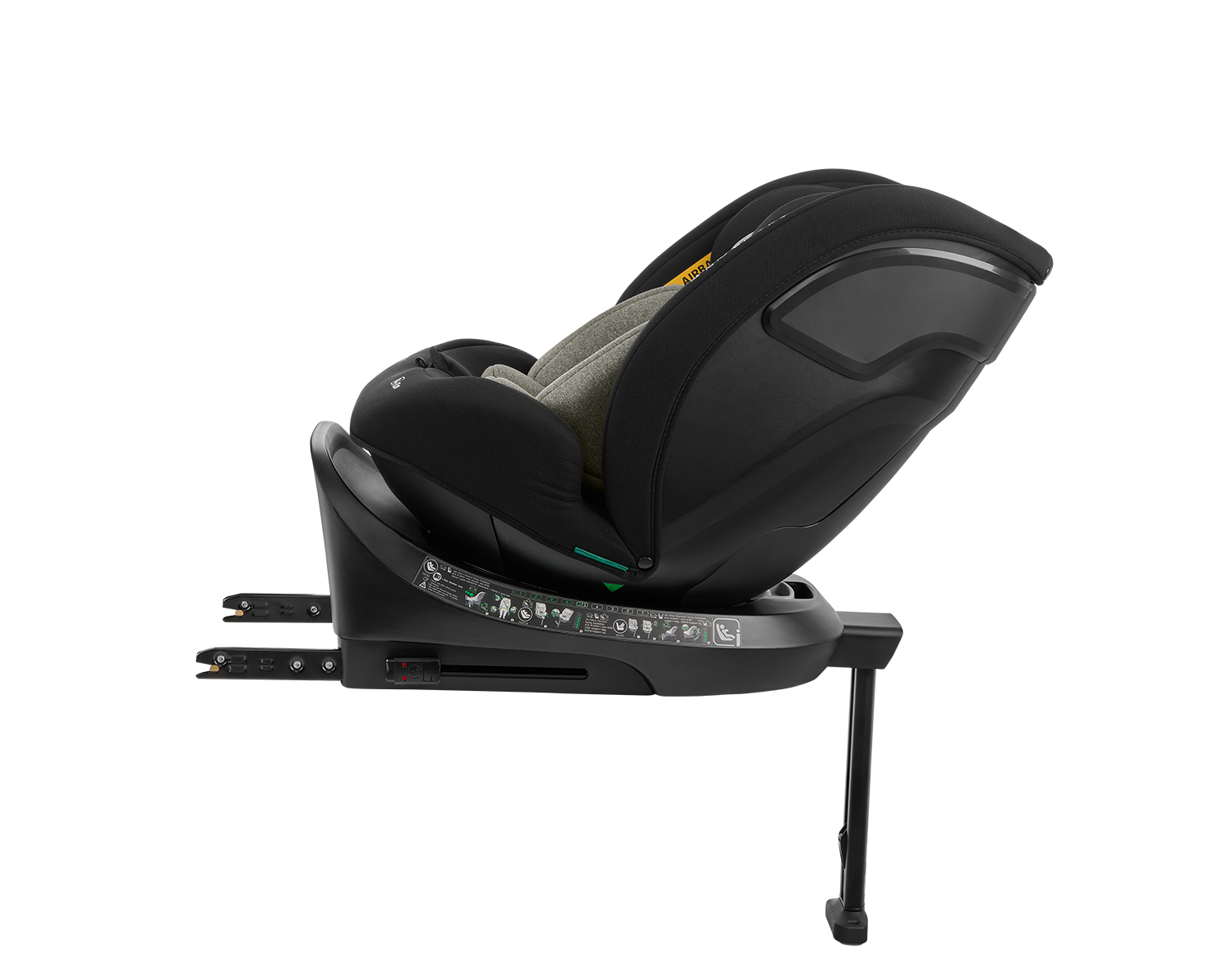 Silla de coche 40-150 cm i-Orbit i-SIZE Verde Militar