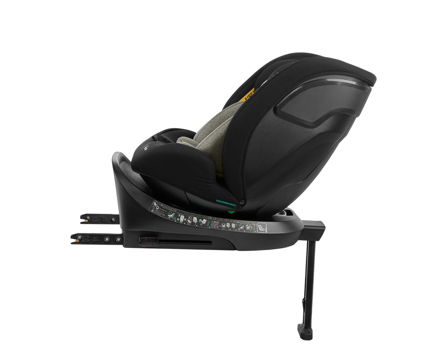 Silla de coche 40-150 cm i-Orbit i-SIZE Verde Militar