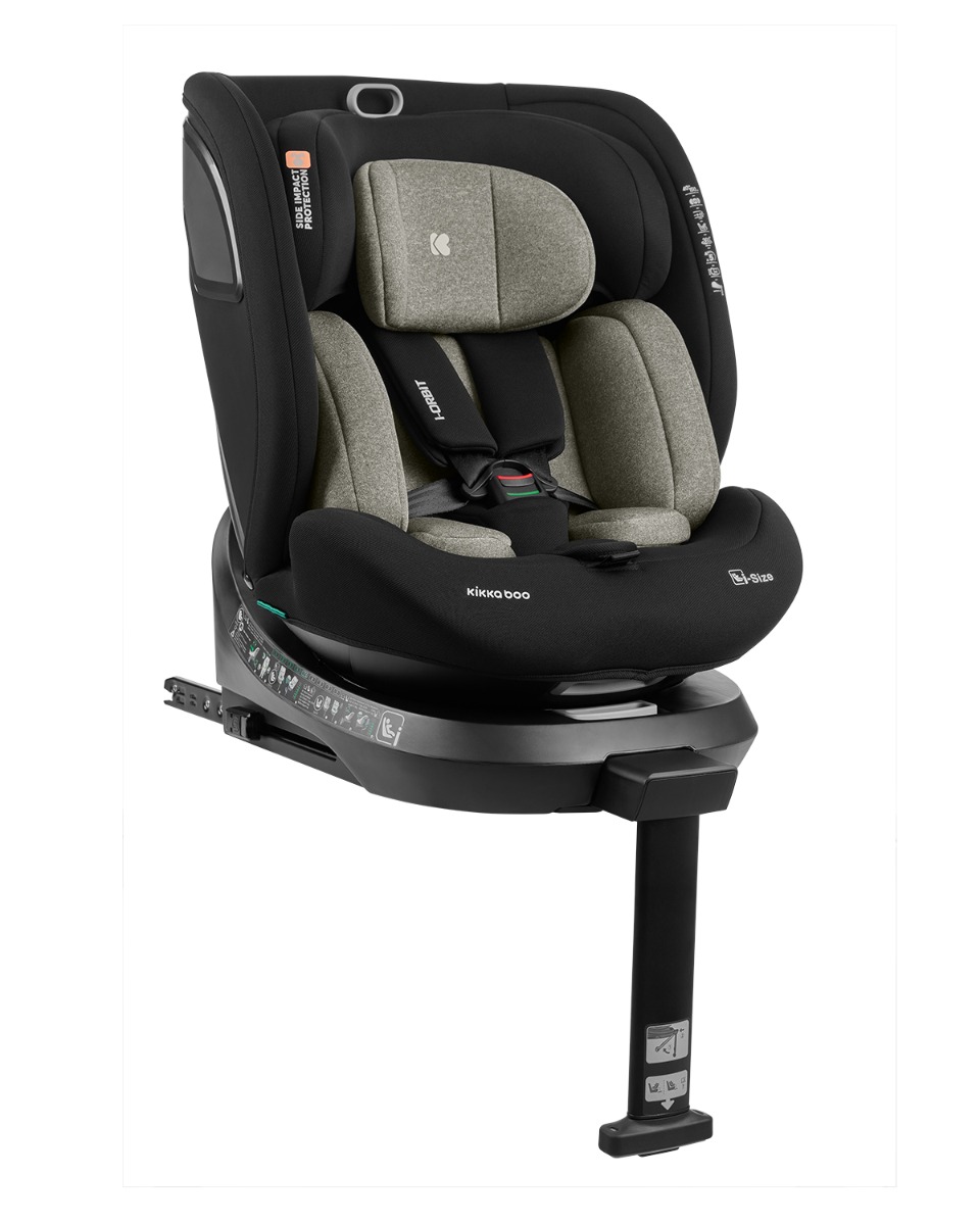 Silla de coche 40-150 cm i-Orbit i-SIZE Verde Militar