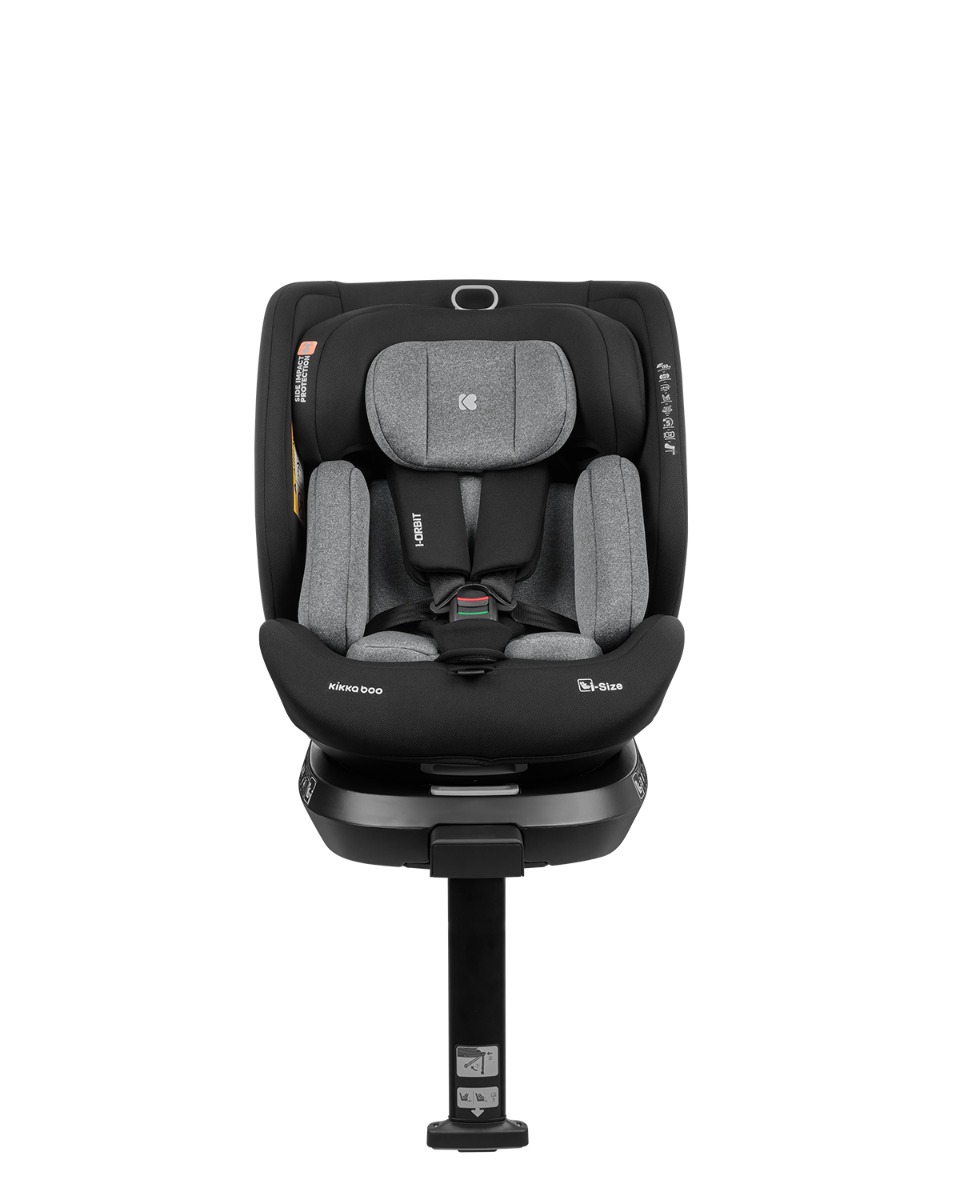 Silla de coche 40-150 cm i-Orbit i-SIZE Gris Oscuro