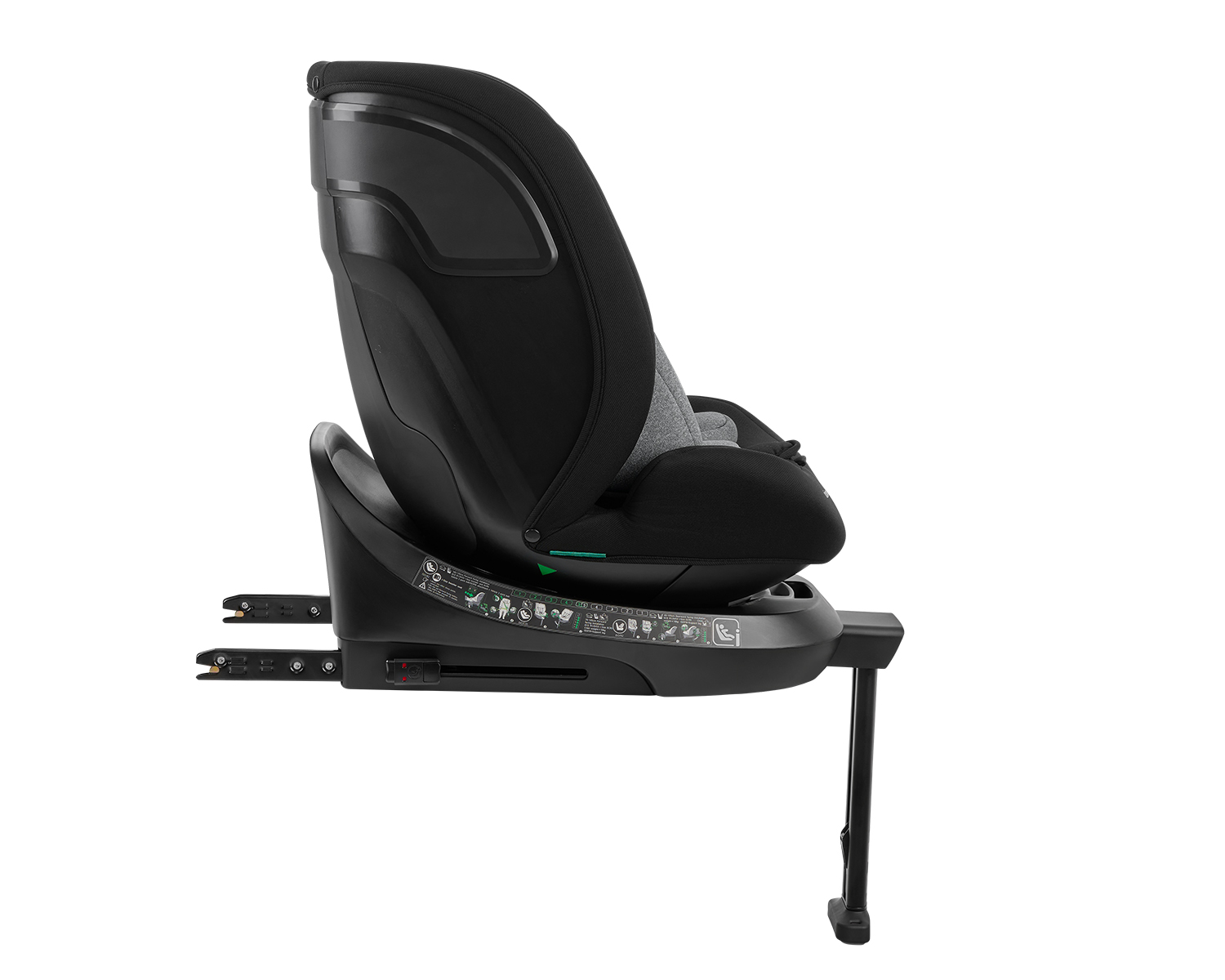 Silla de coche 40-150 cm i-Orbit i-SIZE Gris Oscuro
