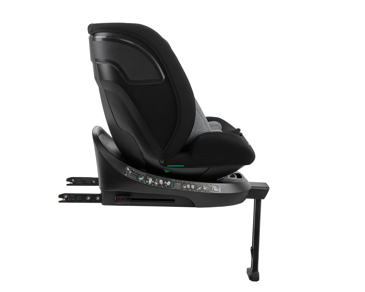 Silla de coche 40-150 cm i-Orbit i-SIZE Gris Oscuro