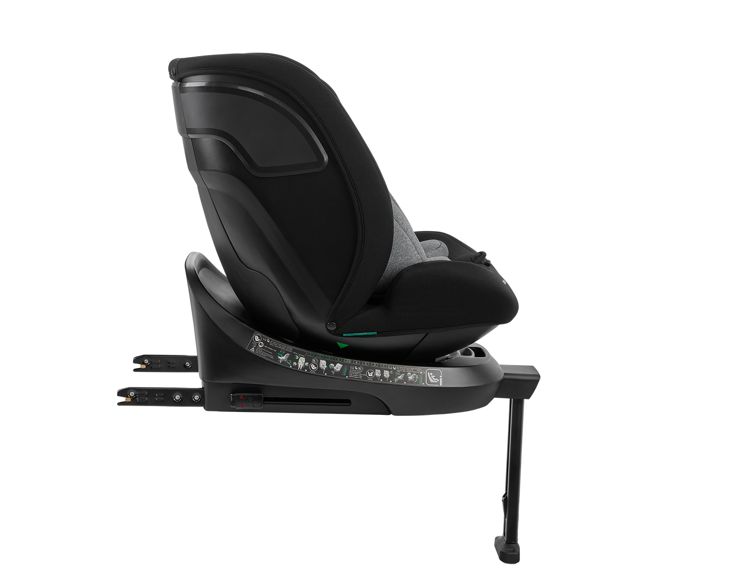 Silla de coche 40-150 cm i-Orbit i-SIZE Gris Oscuro