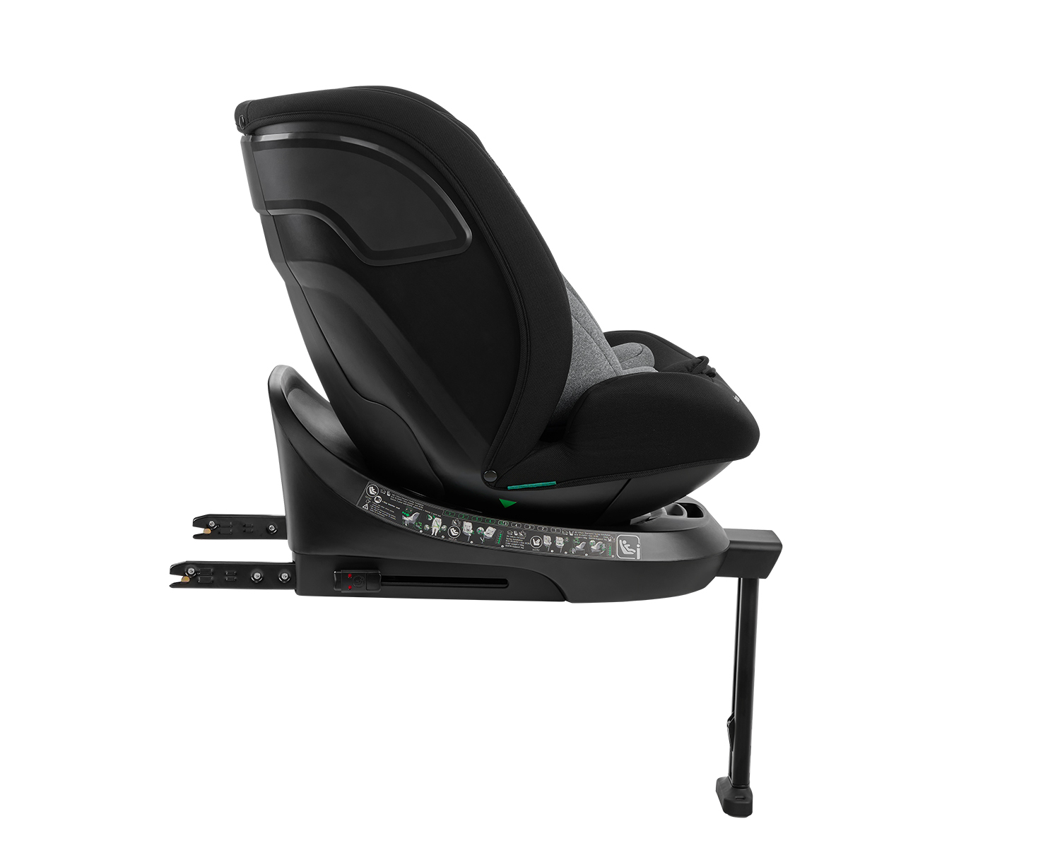 Silla de coche 40-150 cm i-Orbit i-SIZE Gris Oscuro