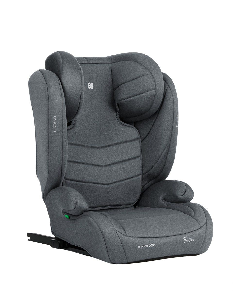 Silla de coche 100-150 cm i-Stand i-SIZE Gris Oscuro
