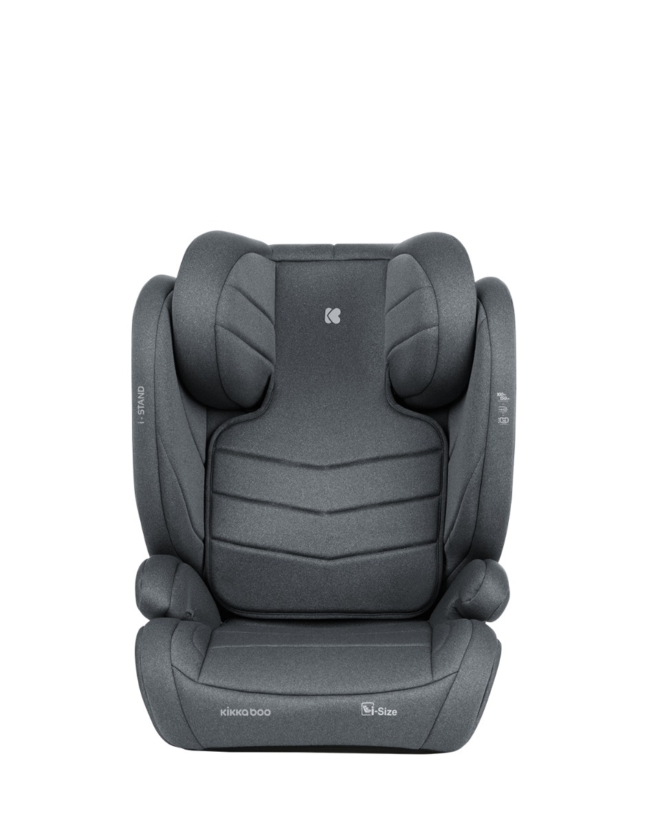 Silla de coche 100-150 cm i-Stand i-SIZE Gris Oscuro