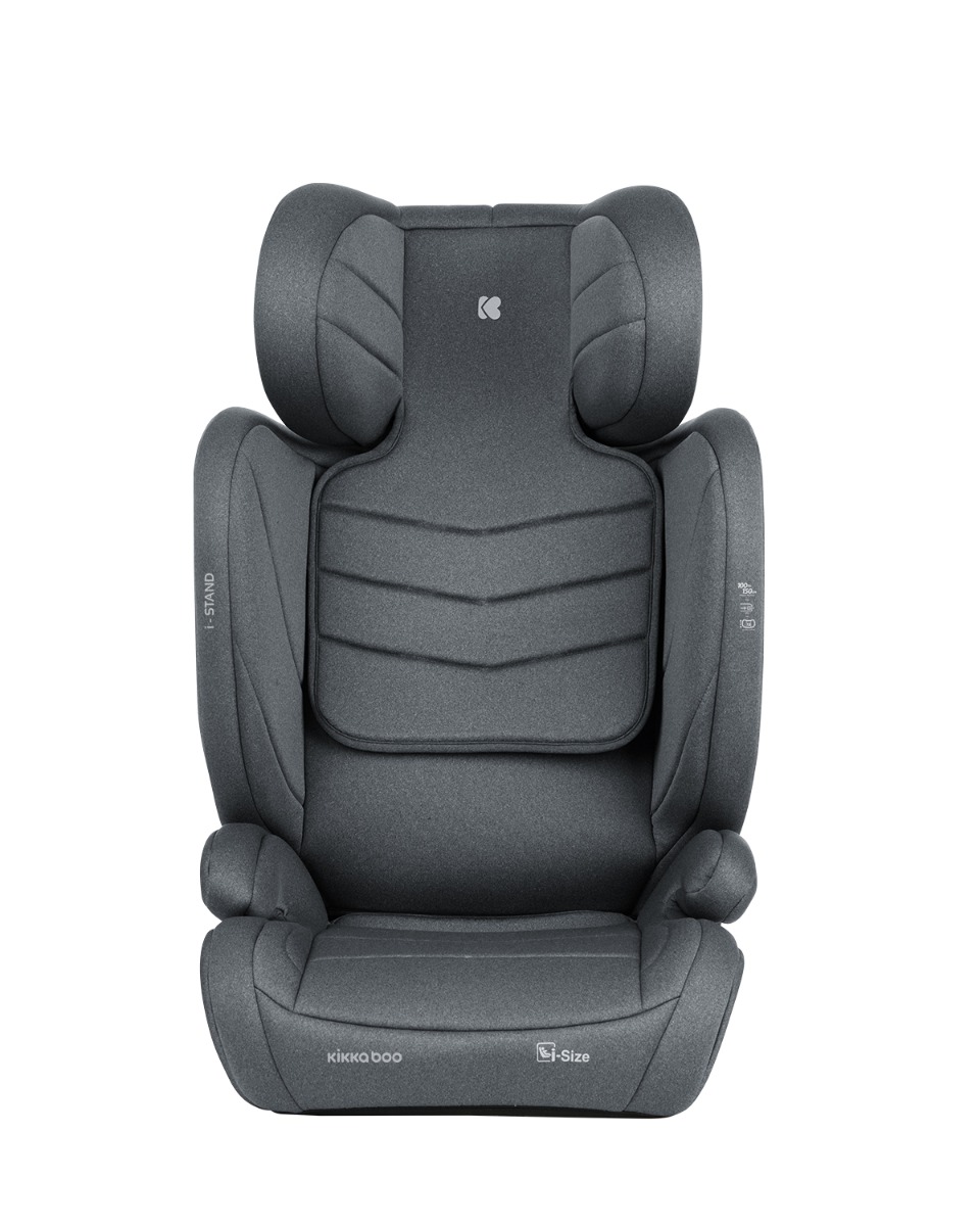 Silla de coche 100-150 cm i-Stand i-SIZE Gris Oscuro