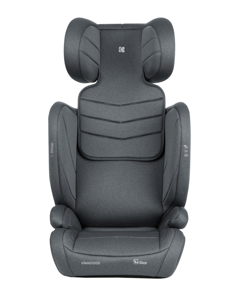 Silla de coche 100-150 cm i-Stand i-SIZE Gris Oscuro