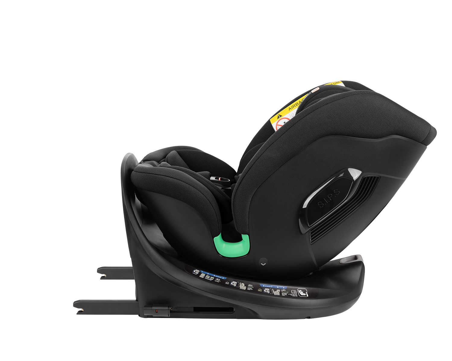 Silla de coche 40-150 cm i-Tour i-SIZE Negro