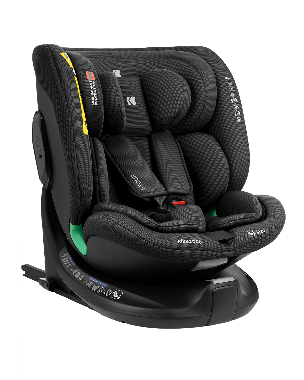 Silla de coche 40-150 cm i-Tour i-SIZE Negro