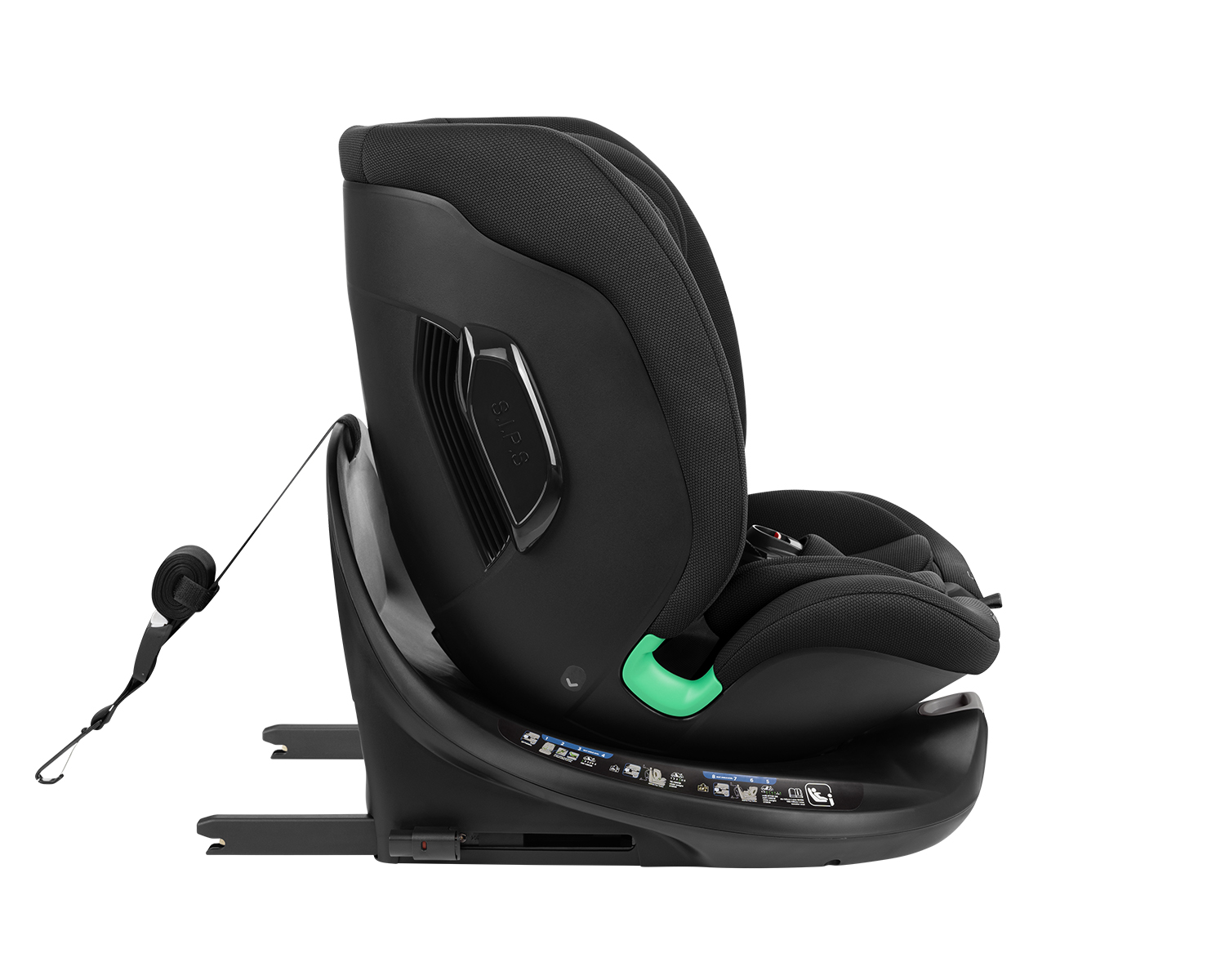 Silla de coche 40-150 cm i-Tour i-SIZE Negro