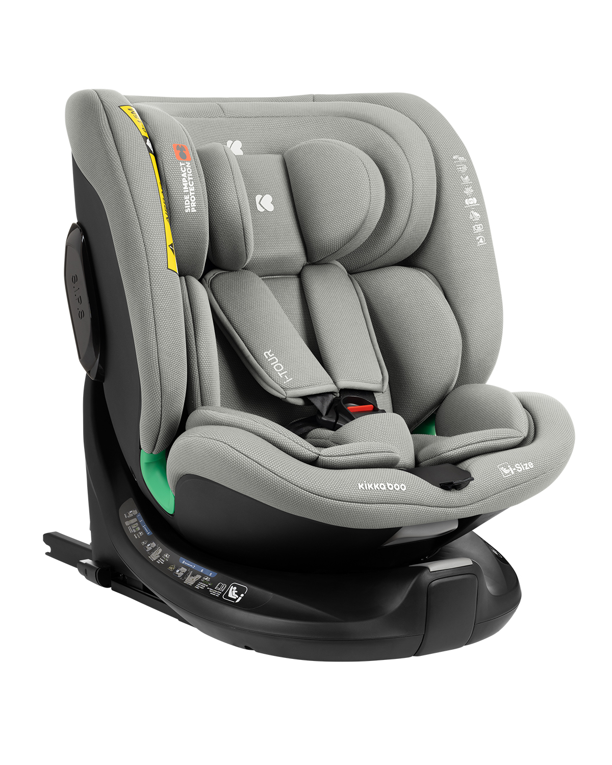 Silla de coche 40-150 cm i-Tour i-SIZE Gris Claro