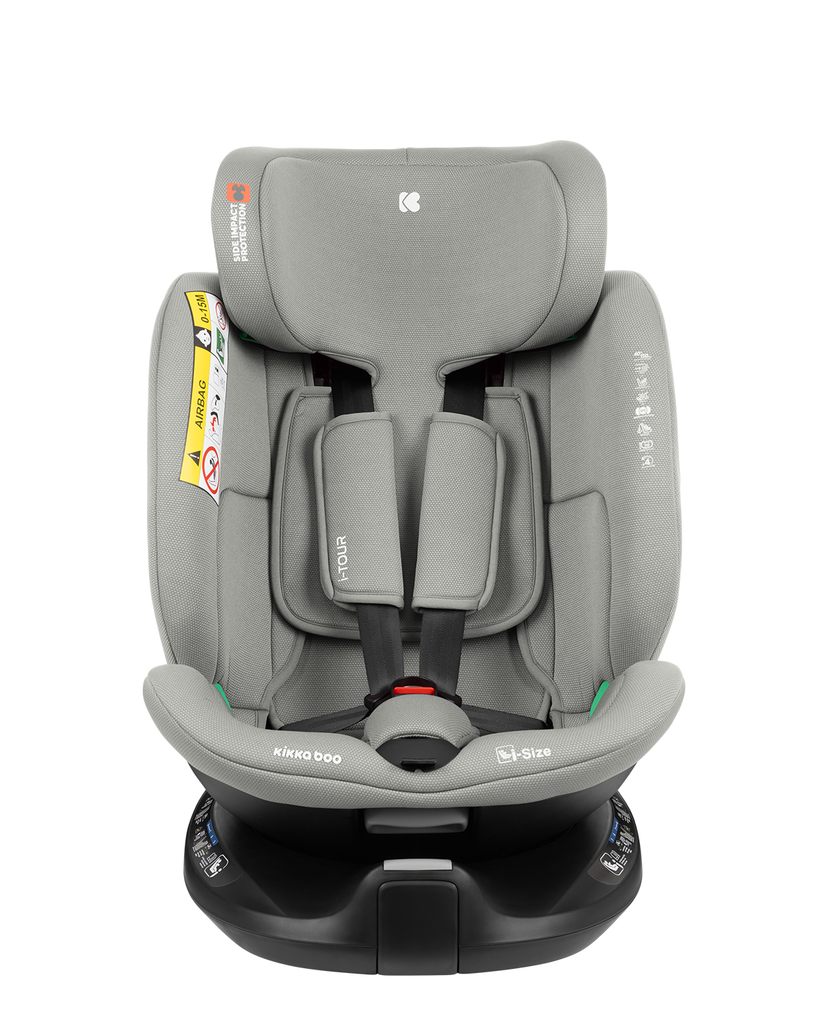 Silla de coche 40-150 cm i-Tour i-SIZE Gris Claro
