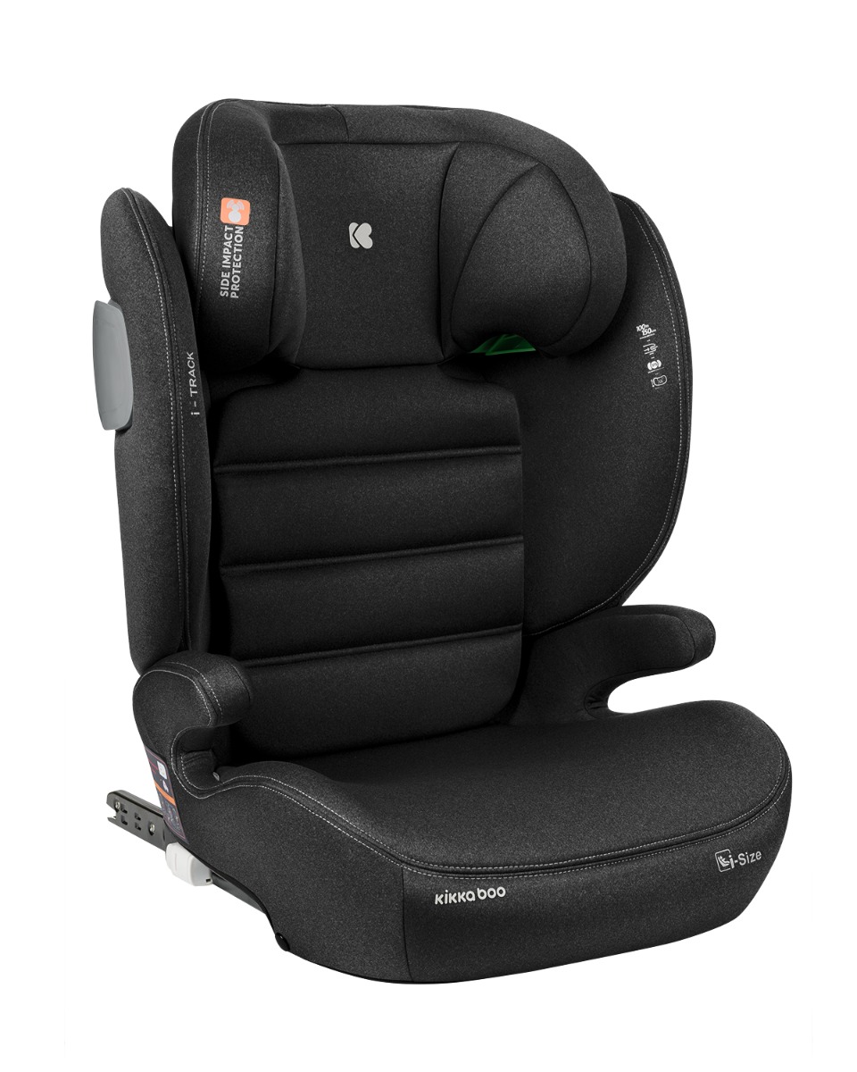 Silla de coche 100-150 cm i-Track i-SIZE Negro