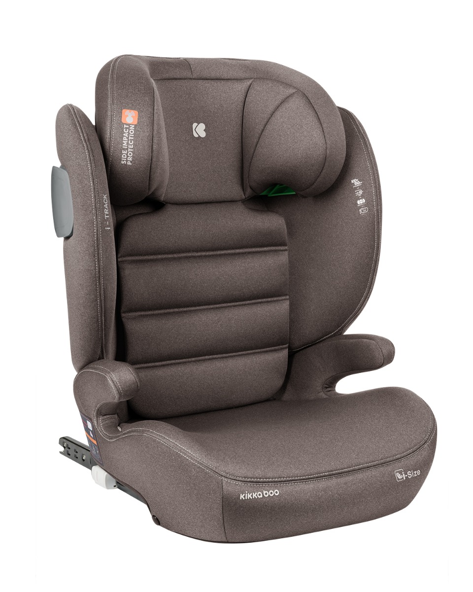 Silla de coche 100-150 cm i-Track i-SIZE Marrón