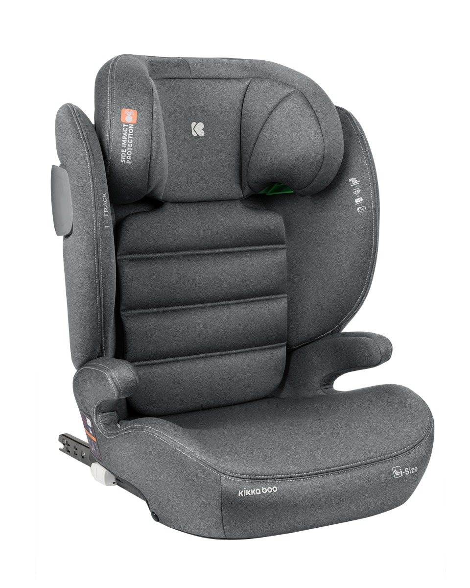 Silla de coche 100-150 cm i-Track i-SIZE Gris Oscuro