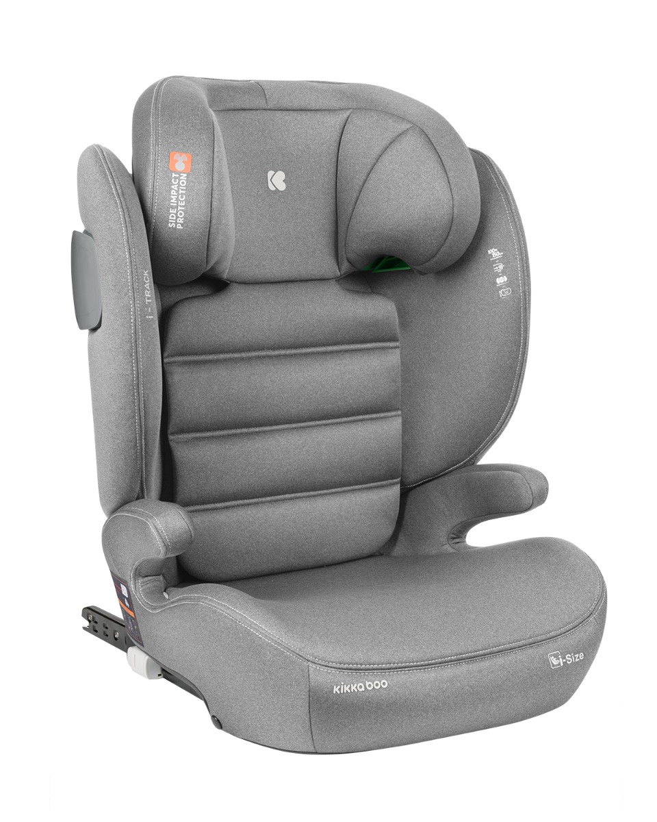 Silla de coche 100-150 cm i-Track i-SIZE Gris Claro