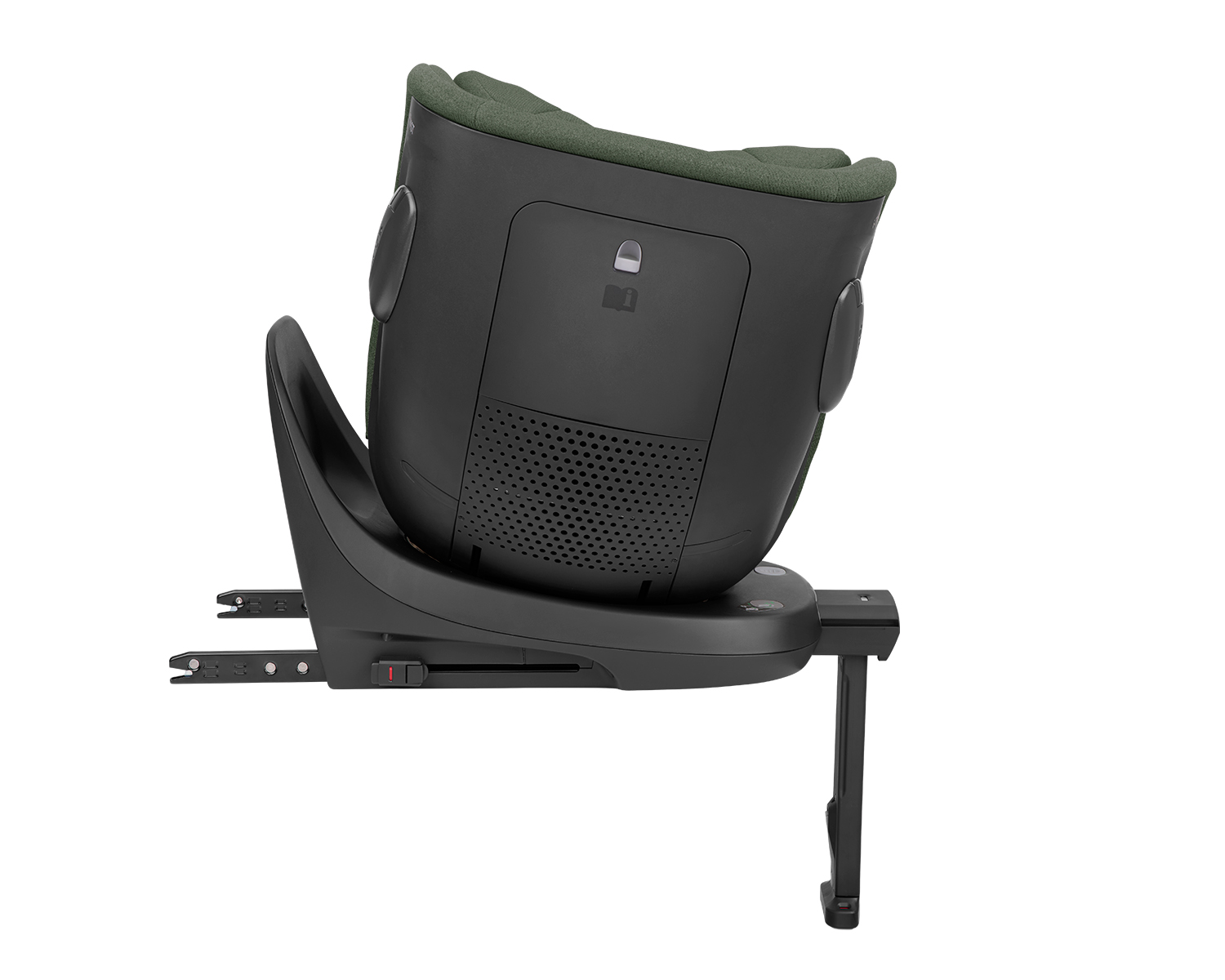 Silla de coche 40-150 cm i-Twist i-SIZE Verde Militar