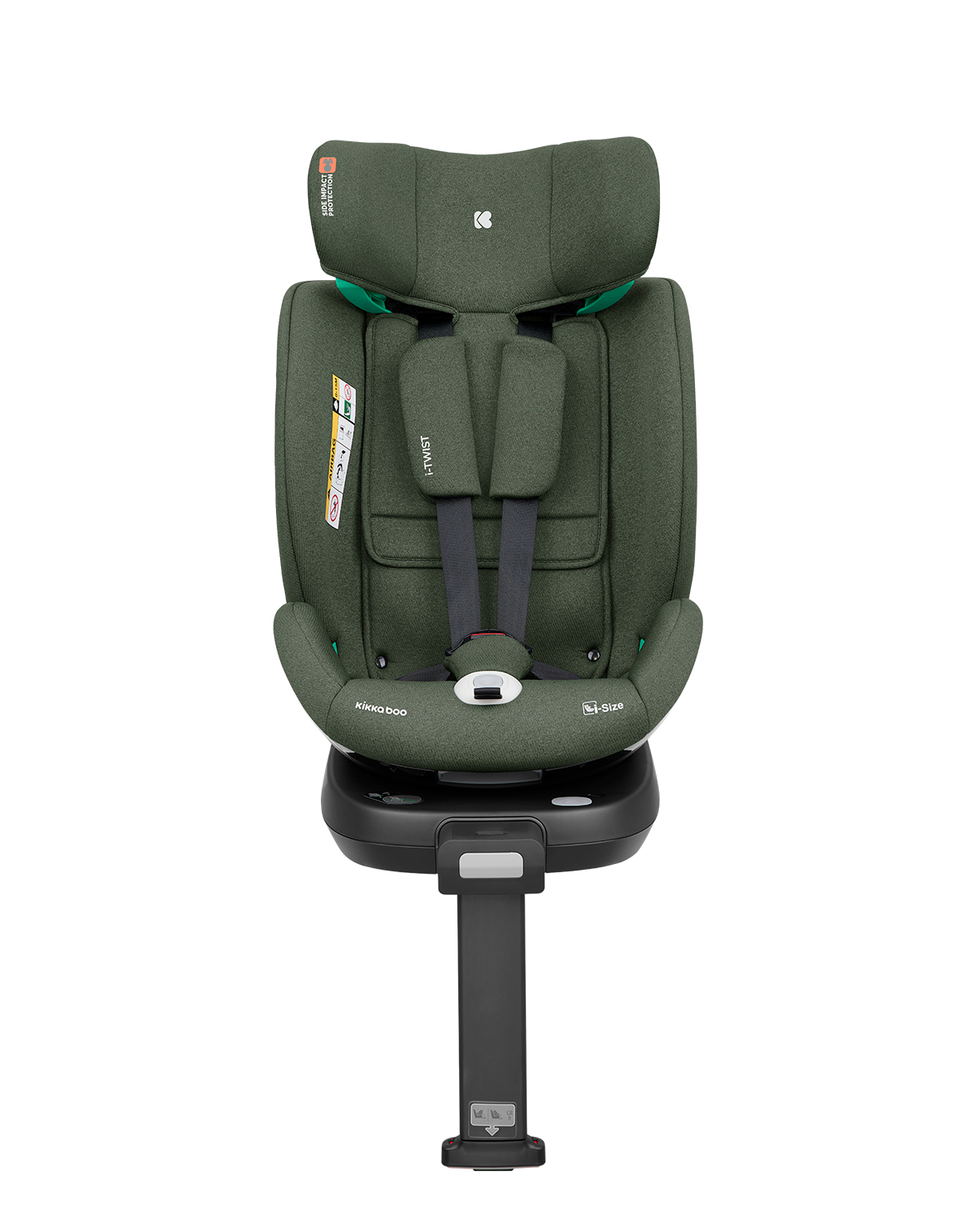 Silla de coche 40-150 cm i-Twist i-SIZE Verde Militar