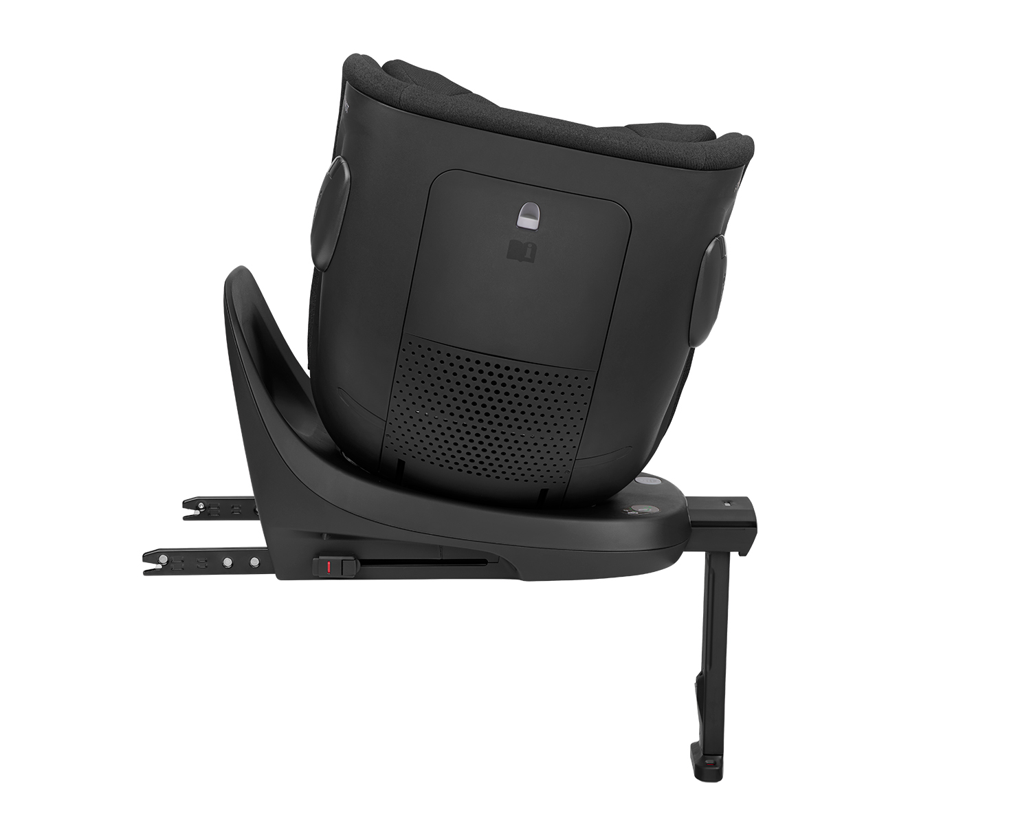 Silla de coche 40-150 cm i-Twist i-SIZE Negro