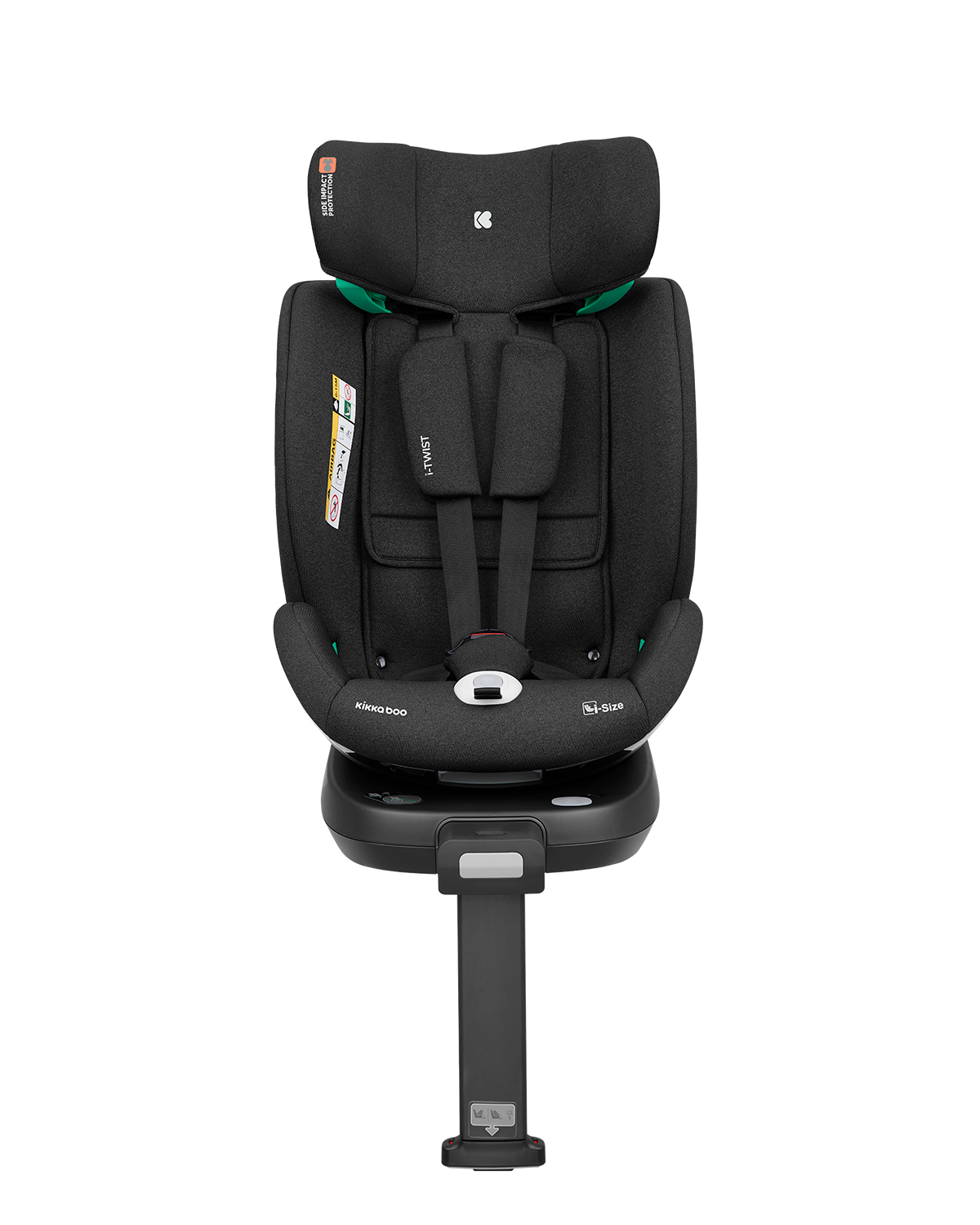 Silla de coche 40-150 cm i-Twist i-SIZE Negro